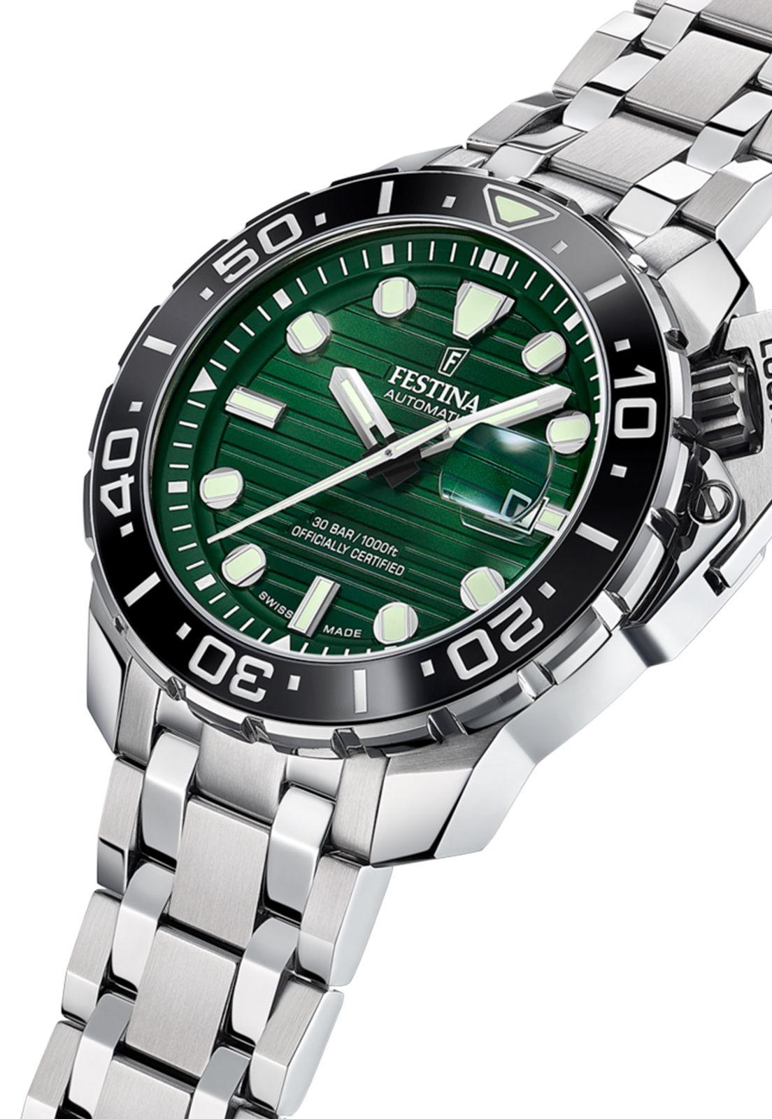 Reloj F20043/4 Festina Swiss Verde Hombre-1
