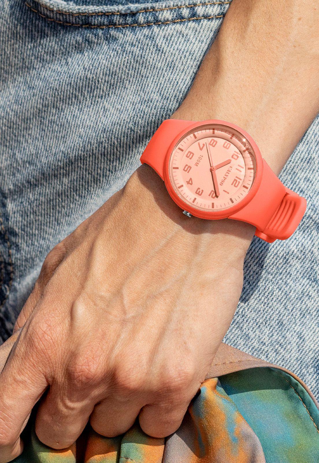 Reloj K5851/6 Calypso Naranjo Mujer Trendy-1