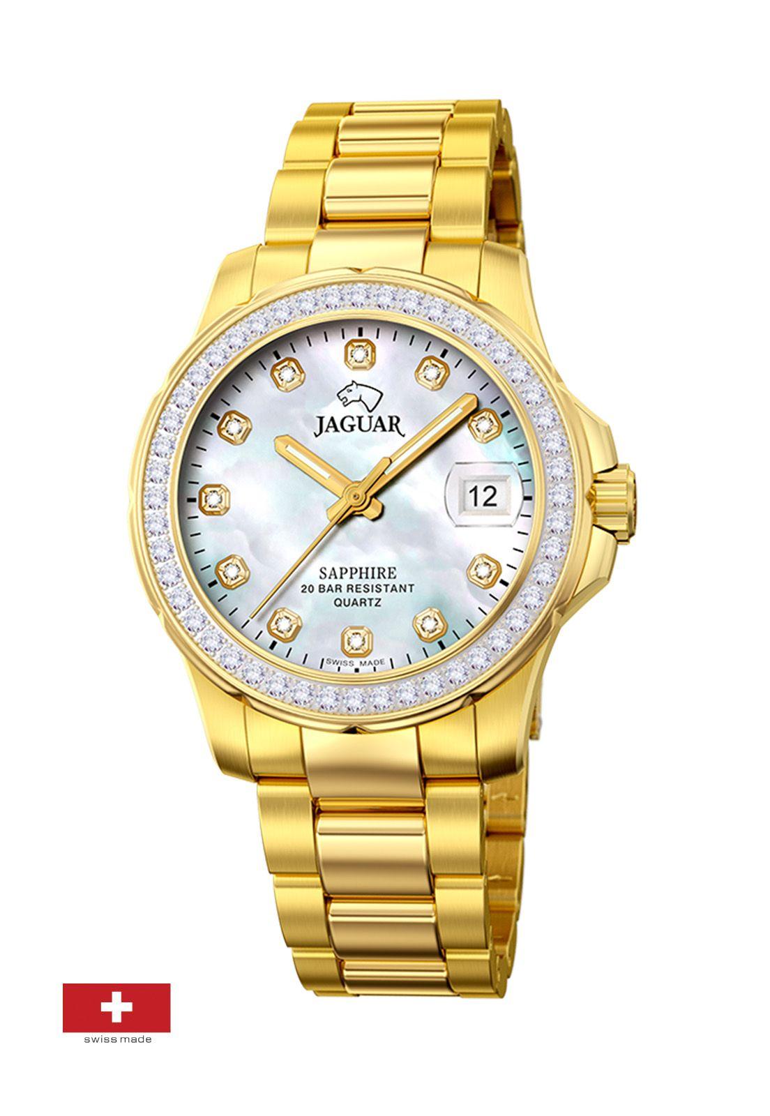 Reloj J895/1 Jaguar Blanco Nácar Mujer man-1