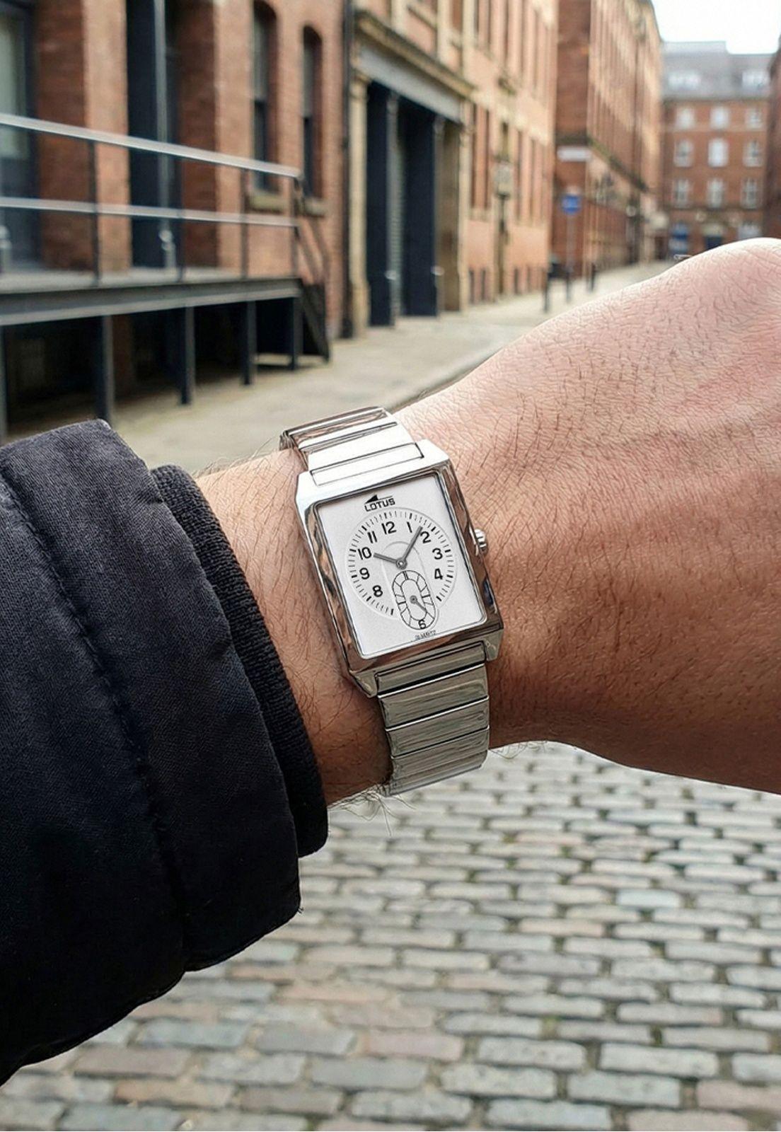 Reloj 19076/1 Lotus Plateado Hombre Crono Deportivo-4