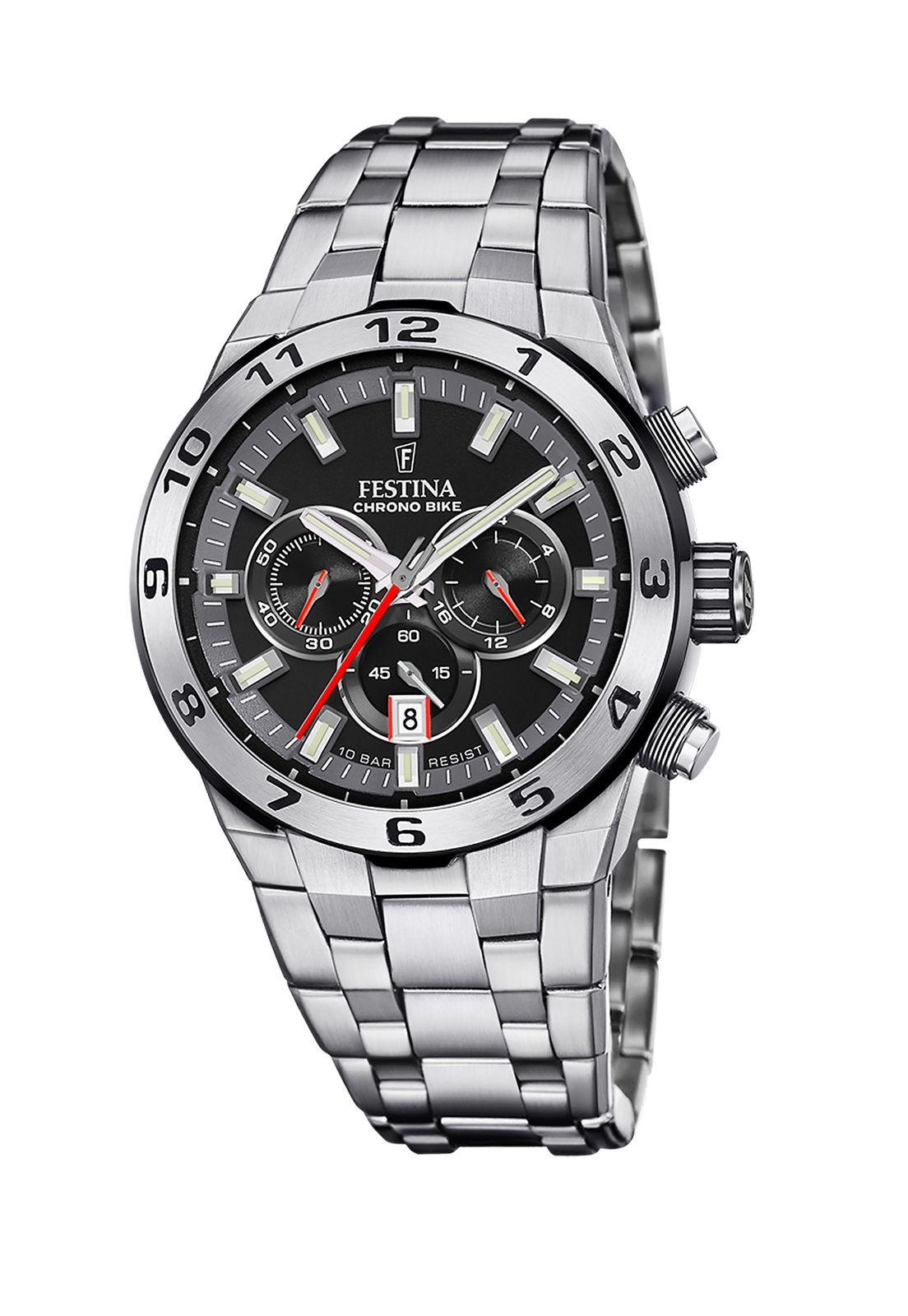 Reloj F20670/6 Festina Negro Hombre Chrono Bike-0