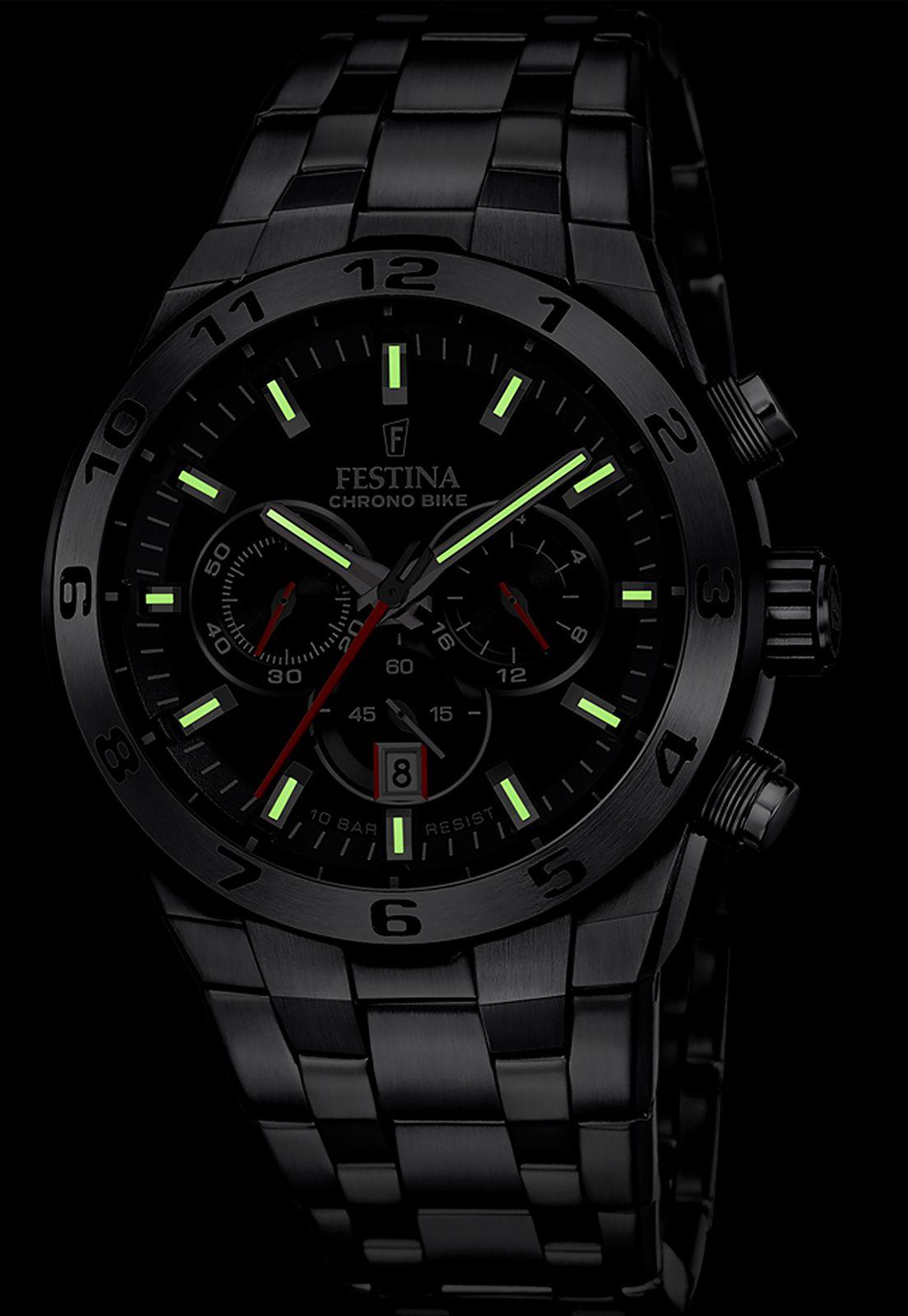 Reloj F20670/6 Festina Negro Hombre Chrono Bike-2