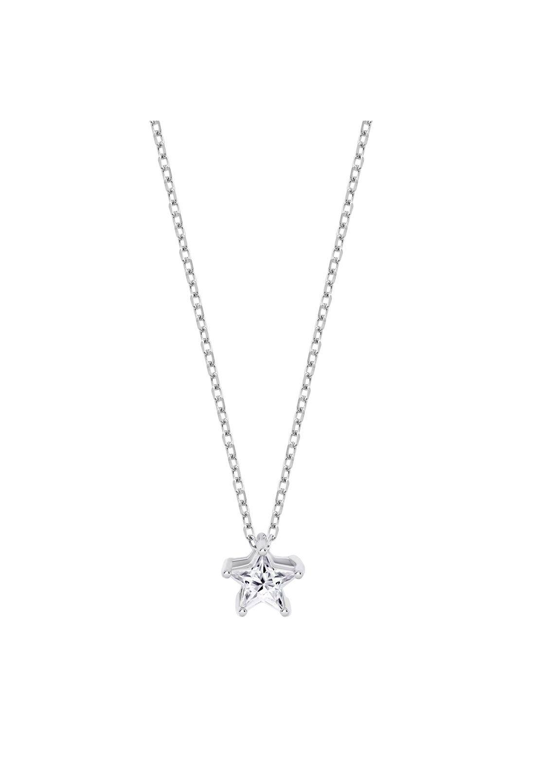 Collar LP3834-1/1 Lotus Silver Mujer Charming Lady Swarovski-0