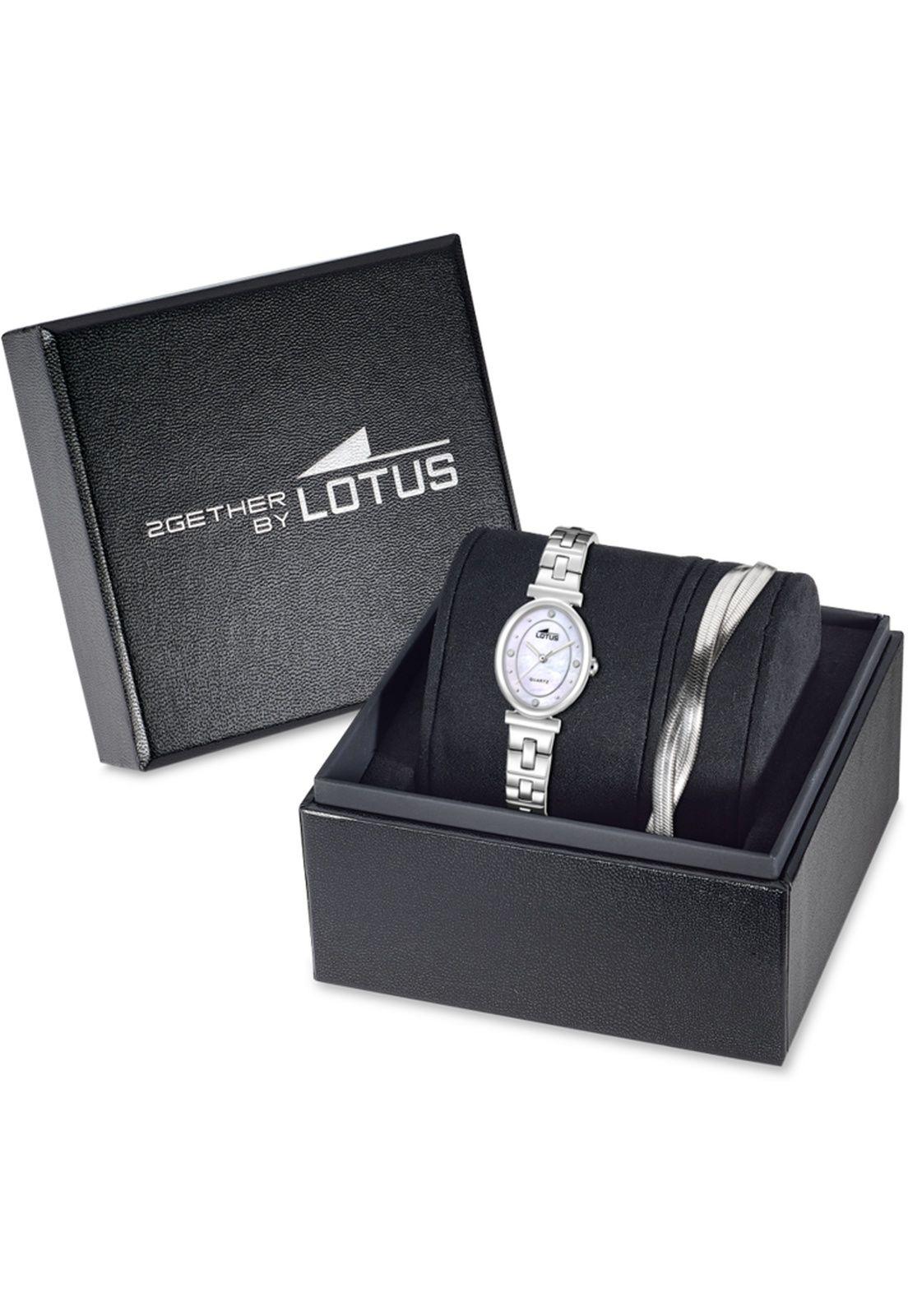 Reloj 19016/1 Lotus Blanco Mujer Old Money-2