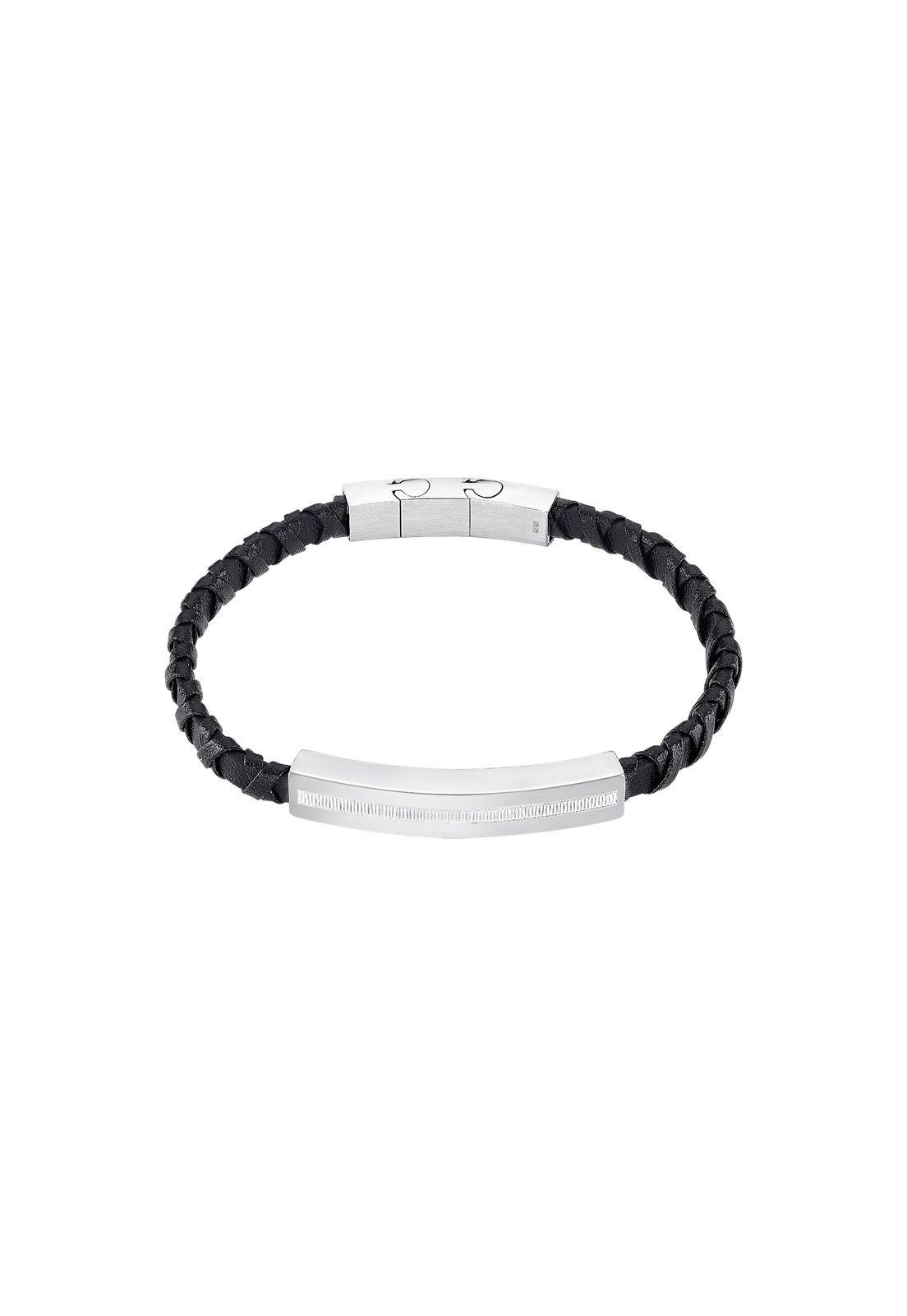 Pulsera LS2625-2/1 Lotus Style Hombre Plateado Men Basic-0