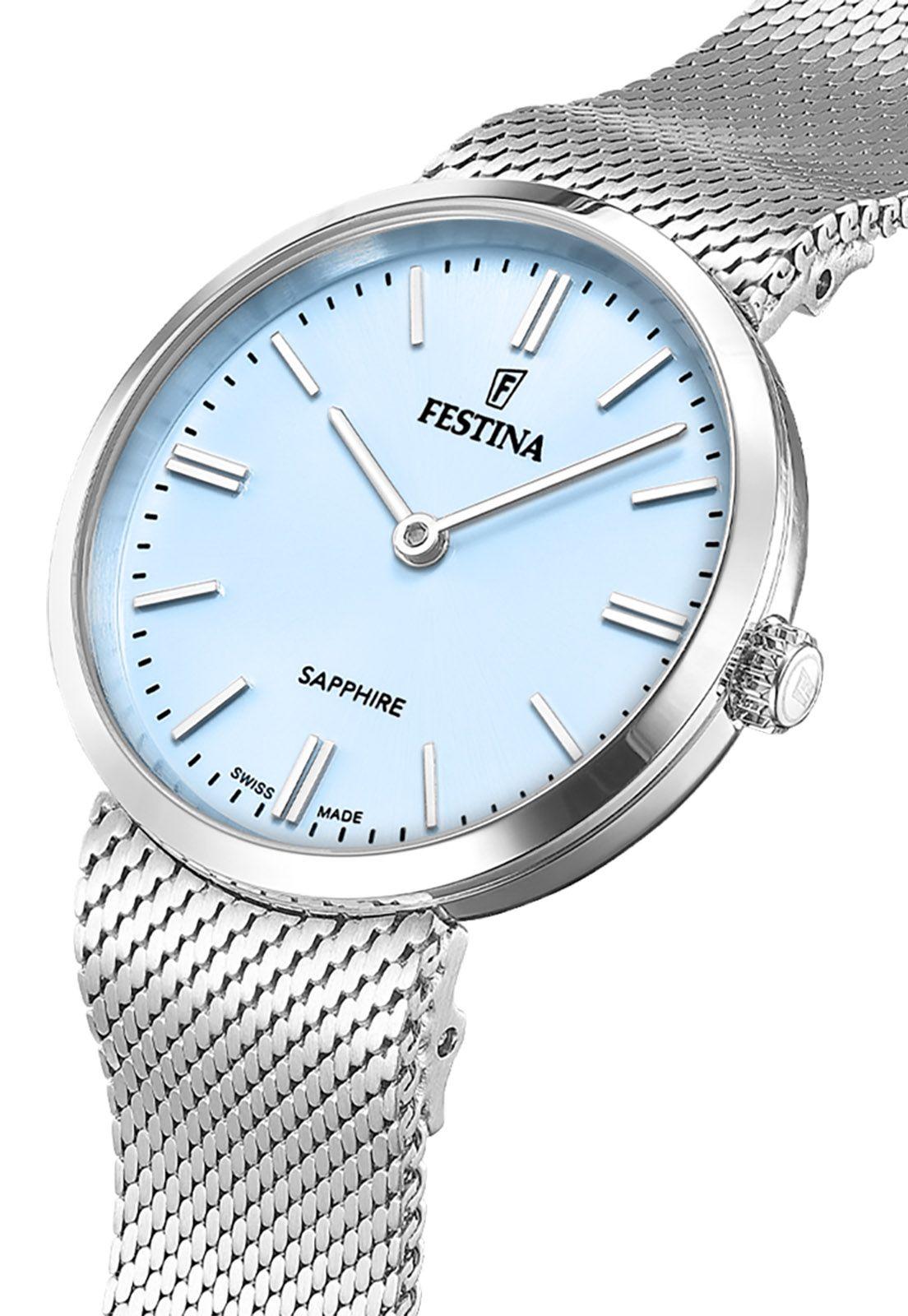 Reloj F20075/2 Festina Swiss Azul Mujer Grace-2