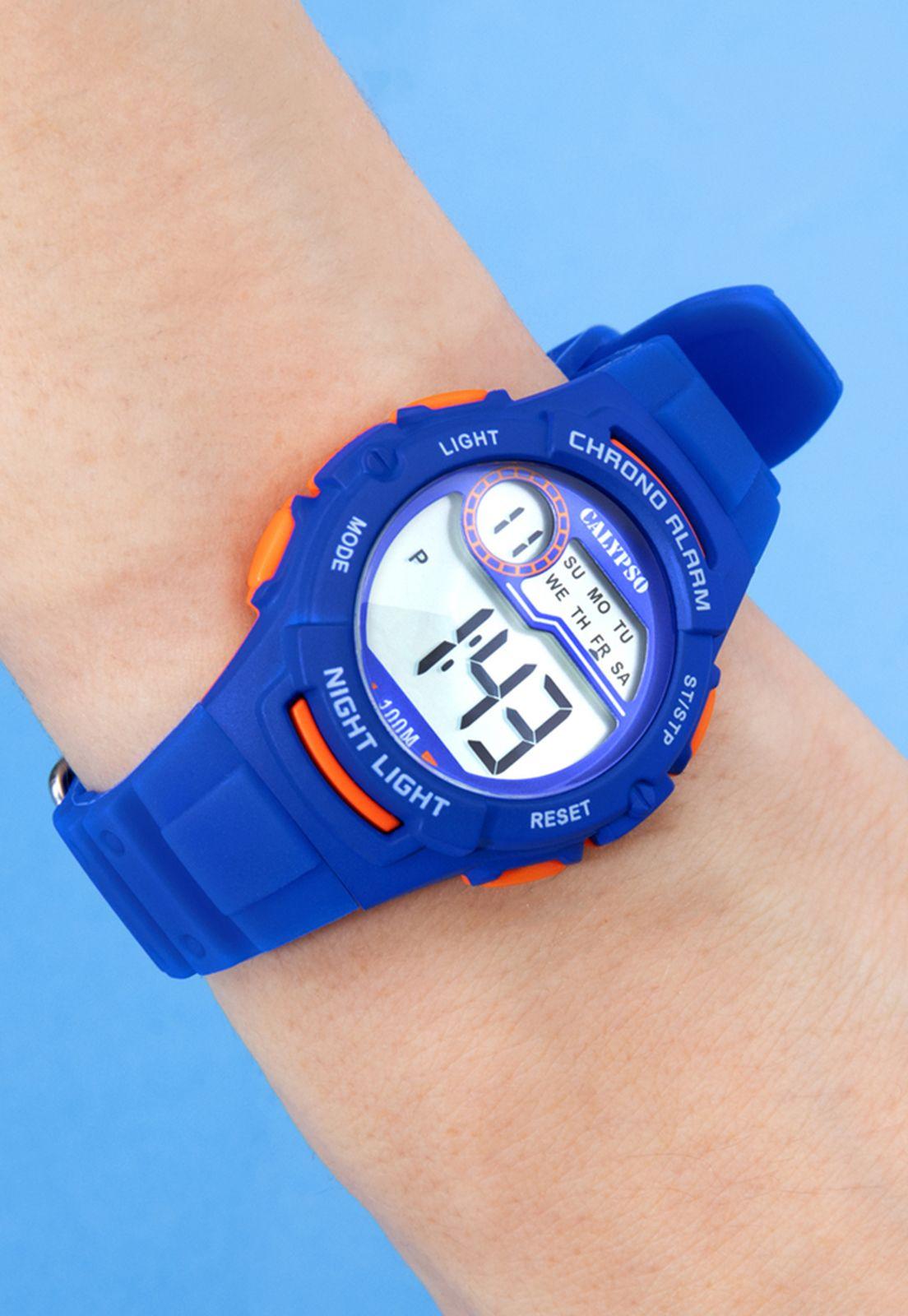 Reloj K5852/3 Calypso Azul Infantil Junior Collection-1