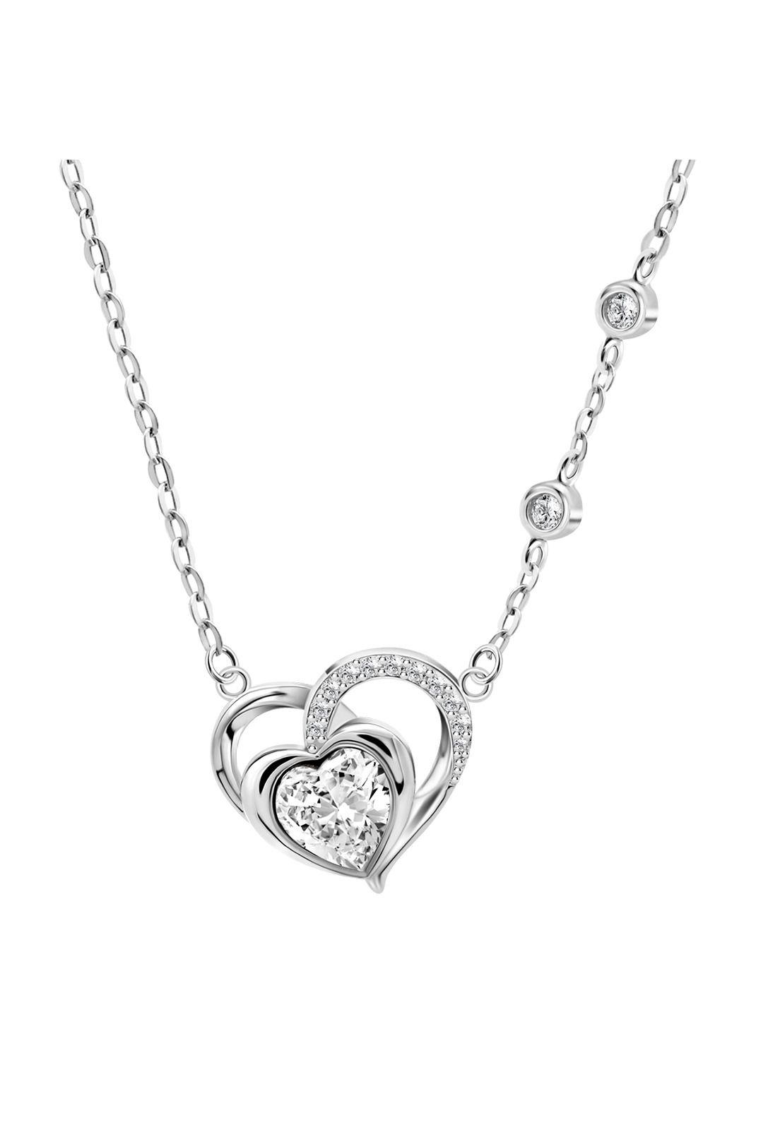 Collar LP3707-1/1 Lotus Silver Mujer Moments-0