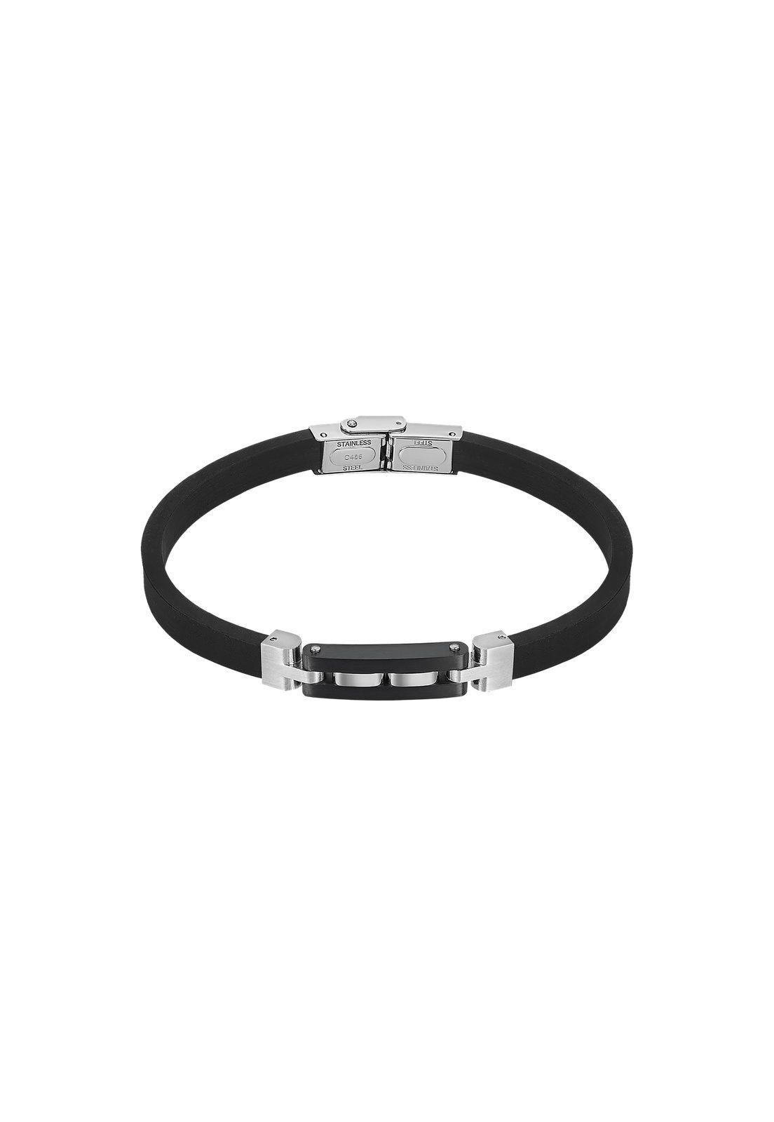 Pulsera LS2540-2/2 Lotus Style Hombre Negro Men In Black-0
