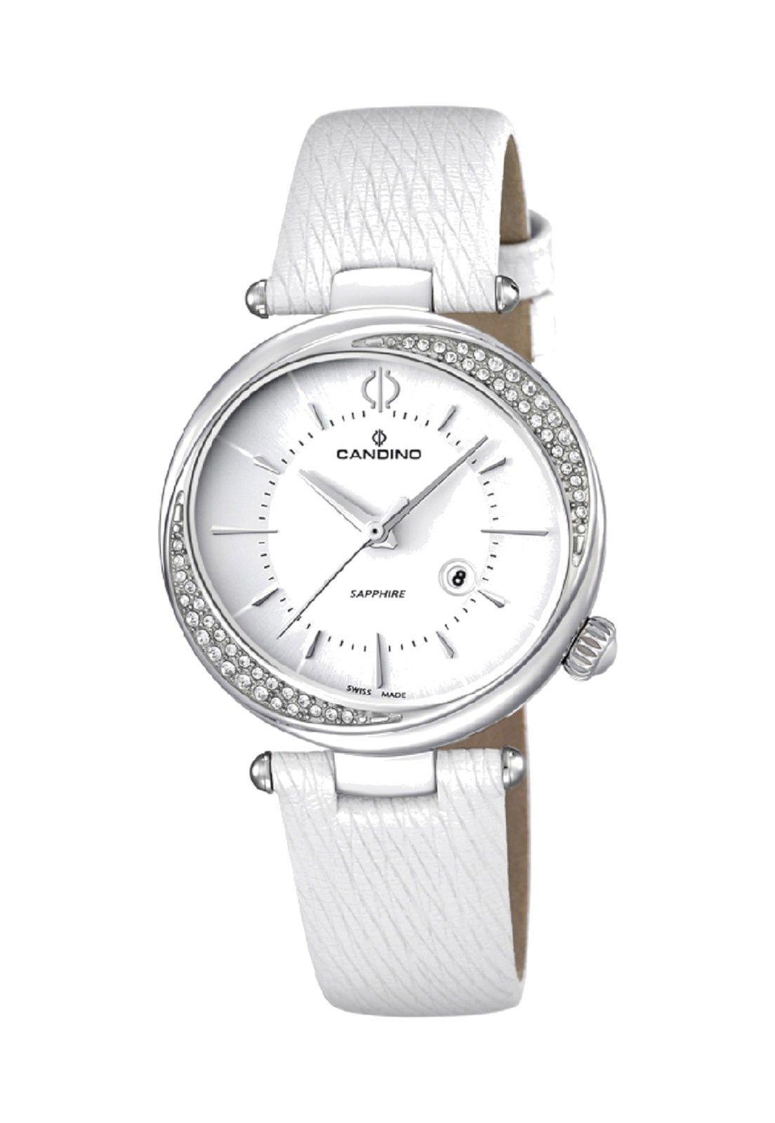 Reloj C4532/1 Candino Blanco Mujer Elegance Flair-0