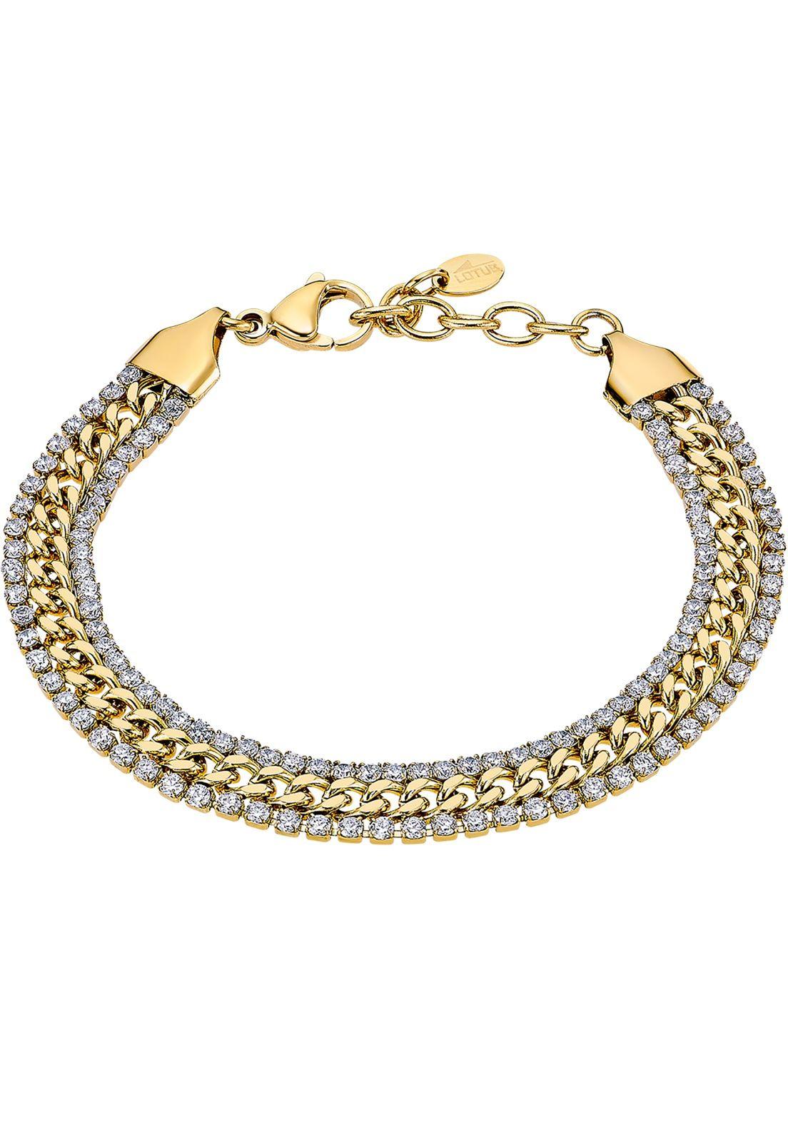 Pulsera LS2569-2/2 Lotus Style Dorado Mujer Bliss-0
