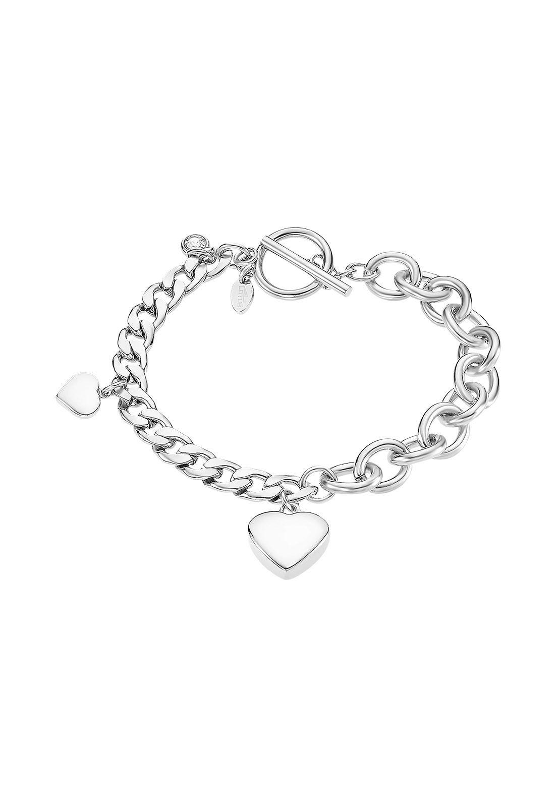 Pulsera LS2335-2/1 Lotus Style Mujer Woman'S Heart-0