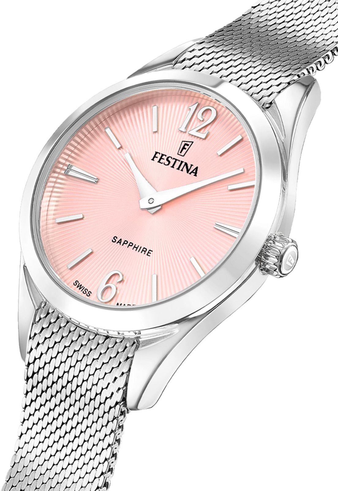 Reloj F20076/2 Festina Swiss Rosa Mujer Grace-2