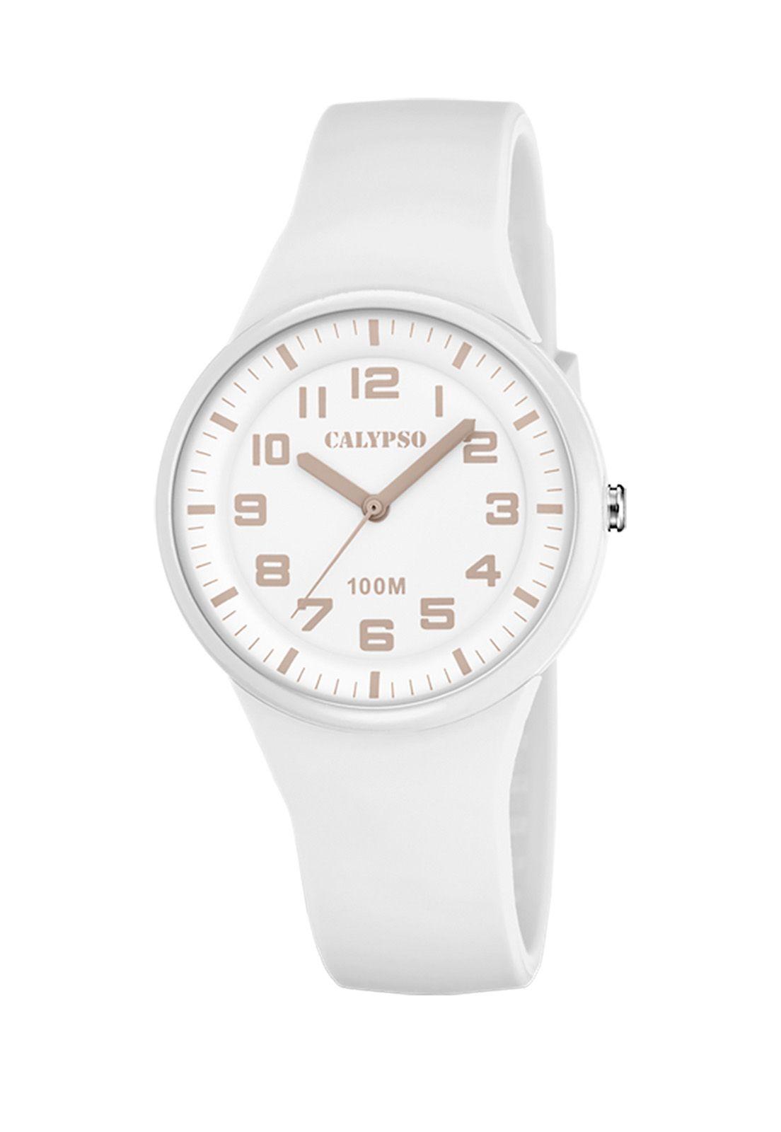 Reloj K5851/1 Calypso Blanco Mujer Trendy-0