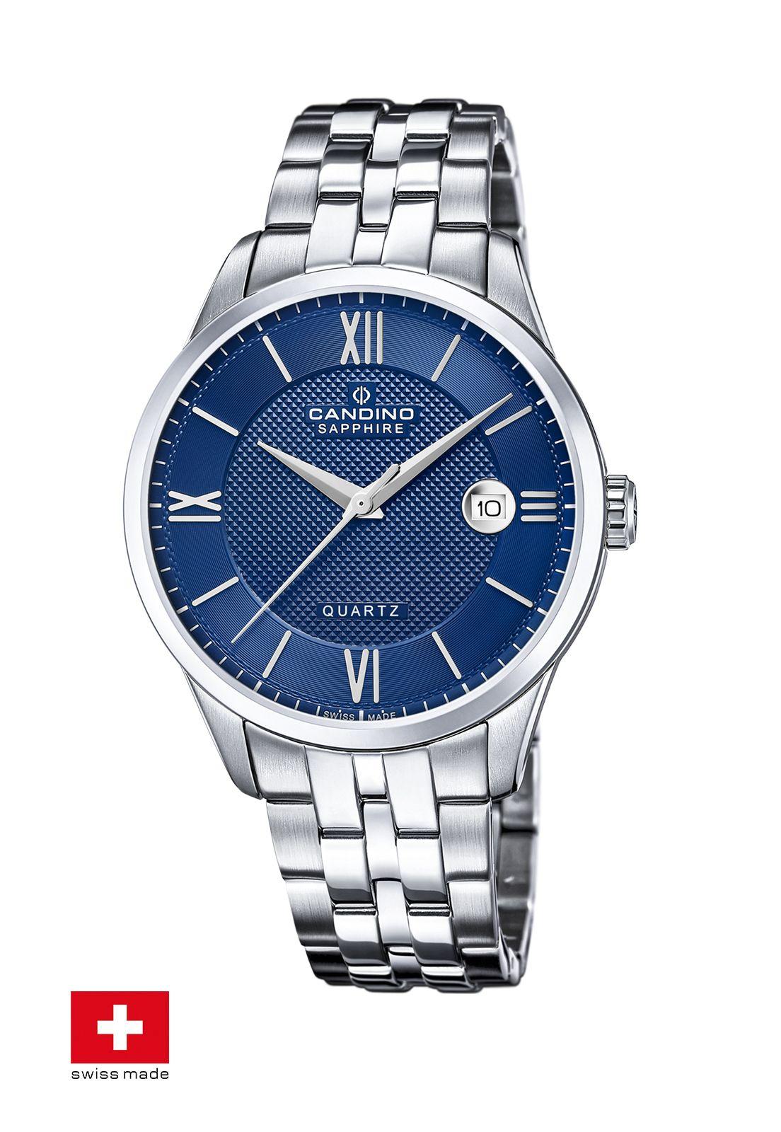 Reloj C4705/B Candino Swiss Azul Hombre Couples Classic-0