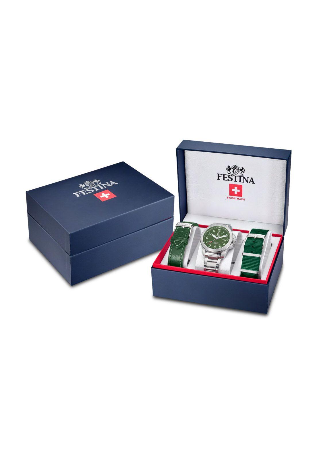 Reloj F20081/3 Festina Swiss Verde Hombre Field Watches-2