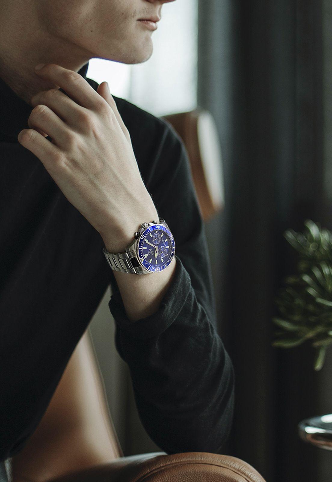 Reloj J888/1 Jaguar Plateado Hombre Hybrid-2
