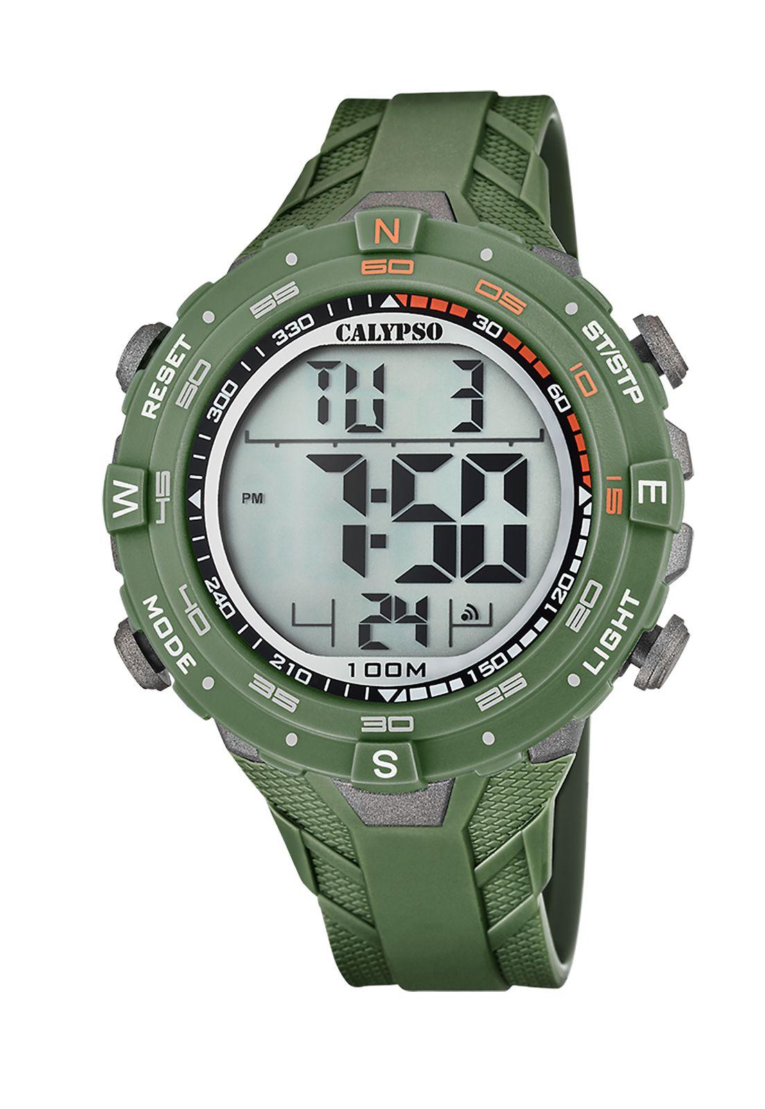 Reloj K5838/1 Calypso Hombre Verde Digital For Man-0
