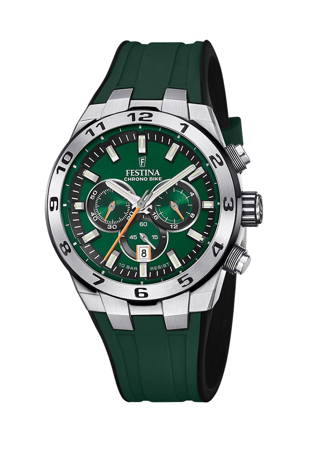 Reloj F20671/2 Festina Verde Hombre Chrono Bike-0