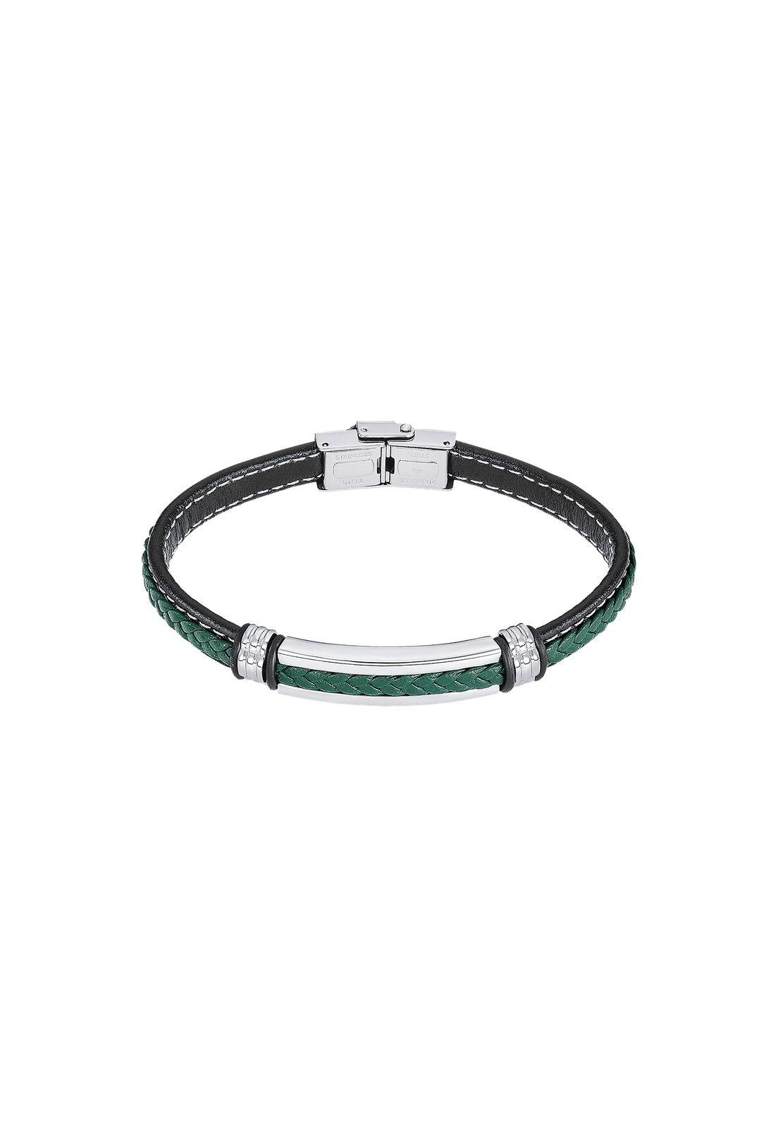 Pulsera LS2638-2/4 Lotus Style Hombre Negro Men In Black-0