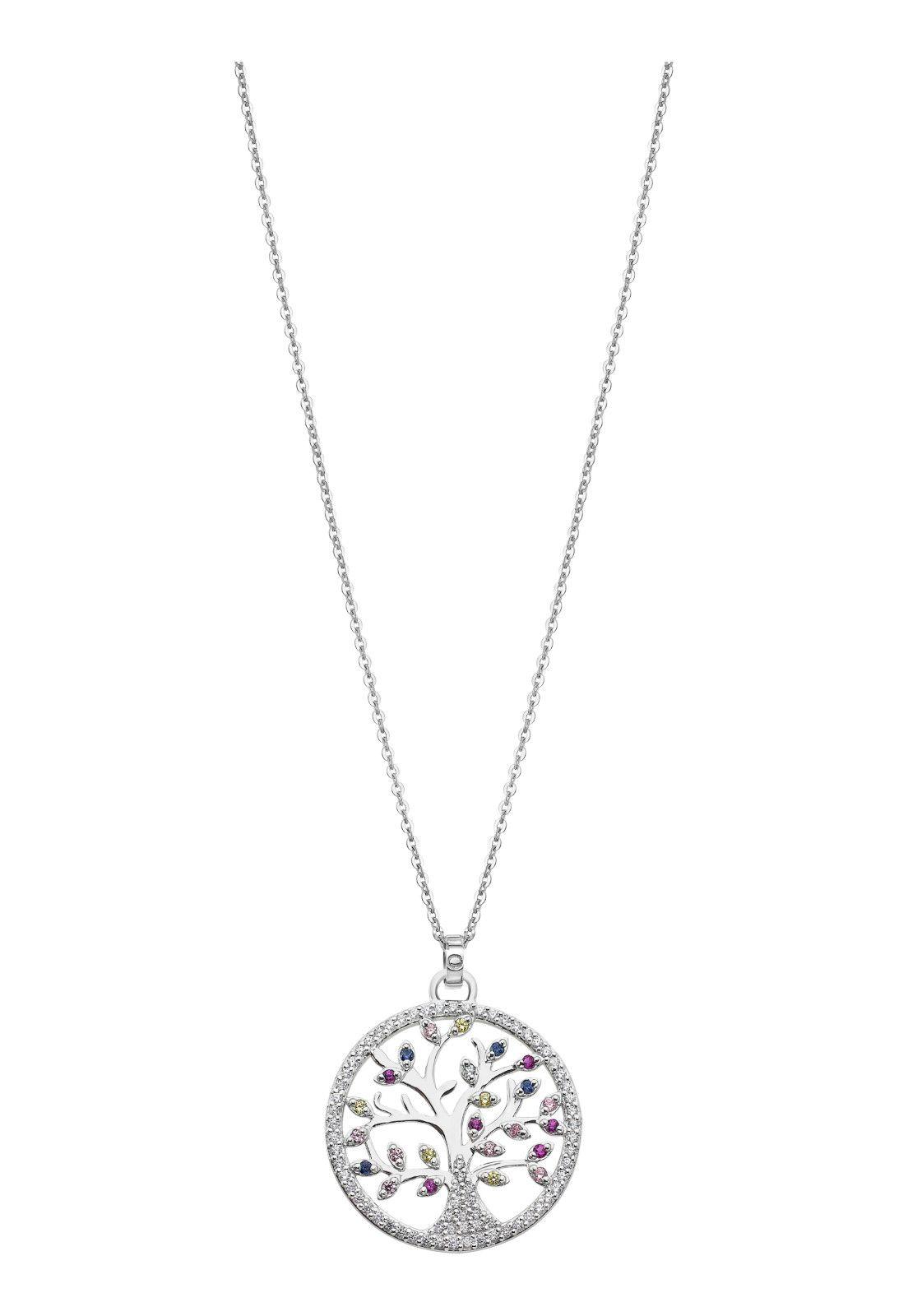 Collar Lp1896-1/1 Lotus Silver Mujer Tree Of Life-0