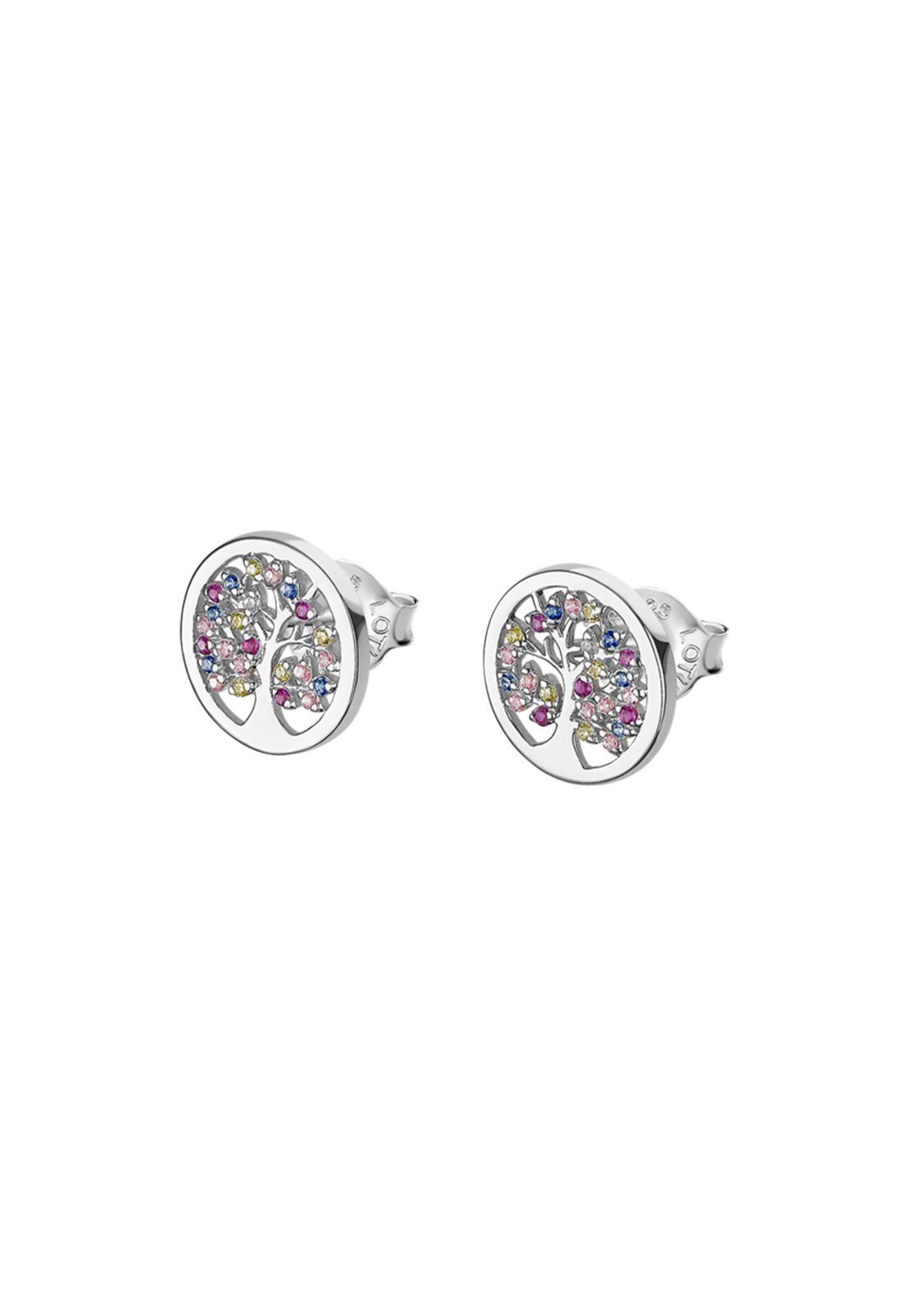 Aros LP1890-4/1 Lotus Silver Mujer Tree of Life-0