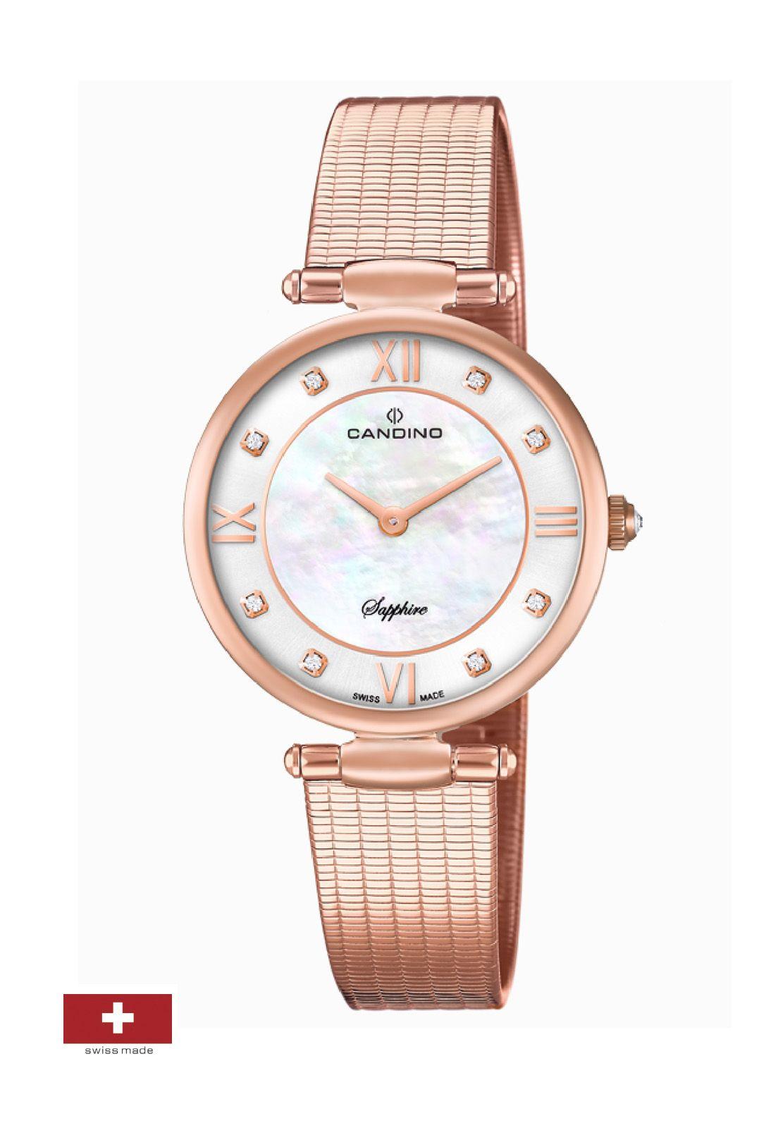 Reloj C4668/1 Candino Blanco Mujer Elegance Flair-0