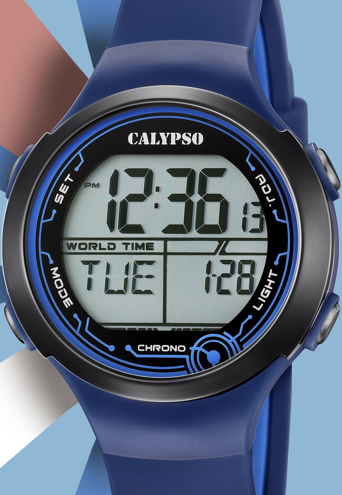 Reloj K5799/5 Calypso Azul Infantil Digital Crush-1