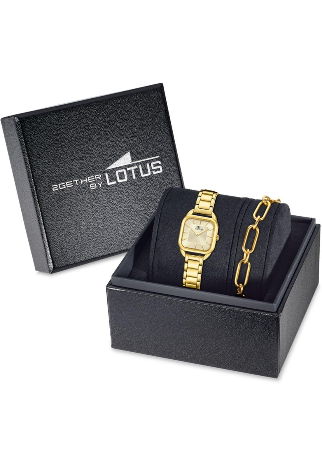Reloj 19021/1 Lotus Dorado Mujer Old Money-2