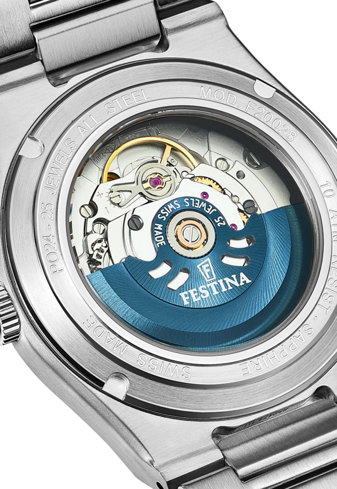 Reloj F20053/3 Festina Swiss Verde Hombre Automático-4