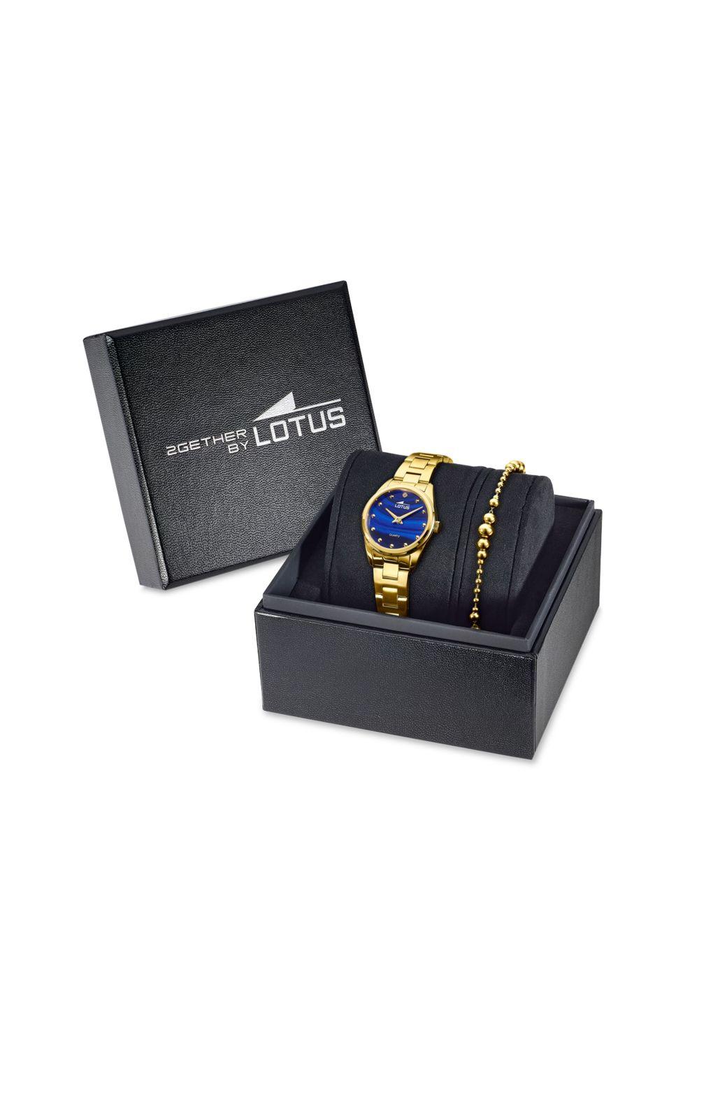 Reloj 19007/2 Lotus Azul Mujer 2Gether-3