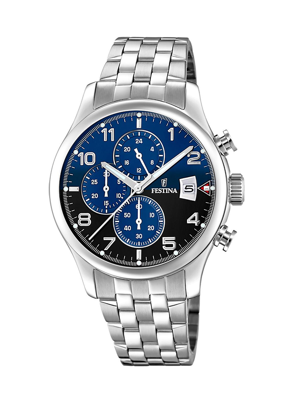 Reloj F20374/8 Festina Azul Hombre Timeless Chronograph-0