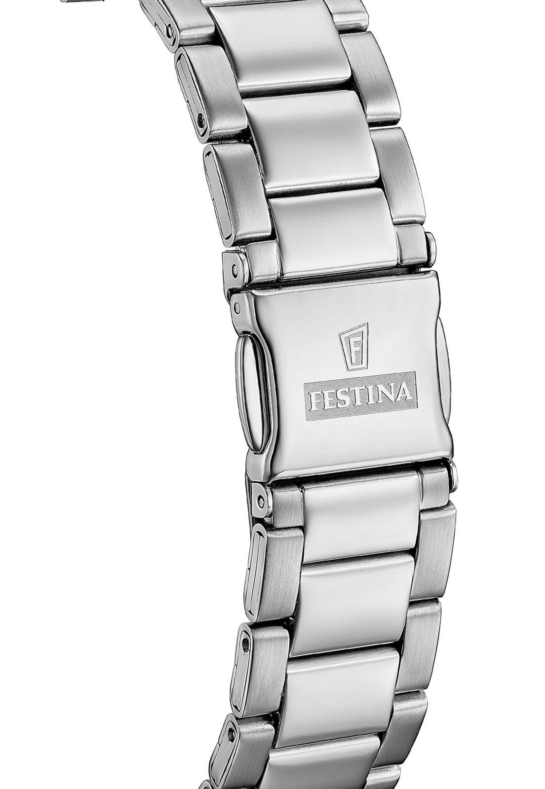 Reloj F20707/8 Festina Verde Hombre Acero Clasico-1