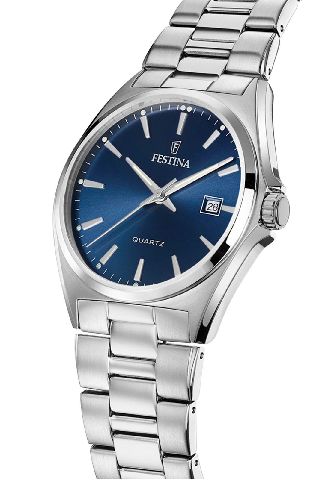 Reloj F20552/3 Festina Azul Hombre Acero Clasico-2