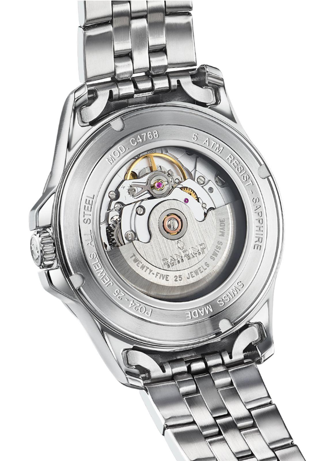 Reloj C4768/1 Candino Swiss Plateado Hombre Autom?tico-3