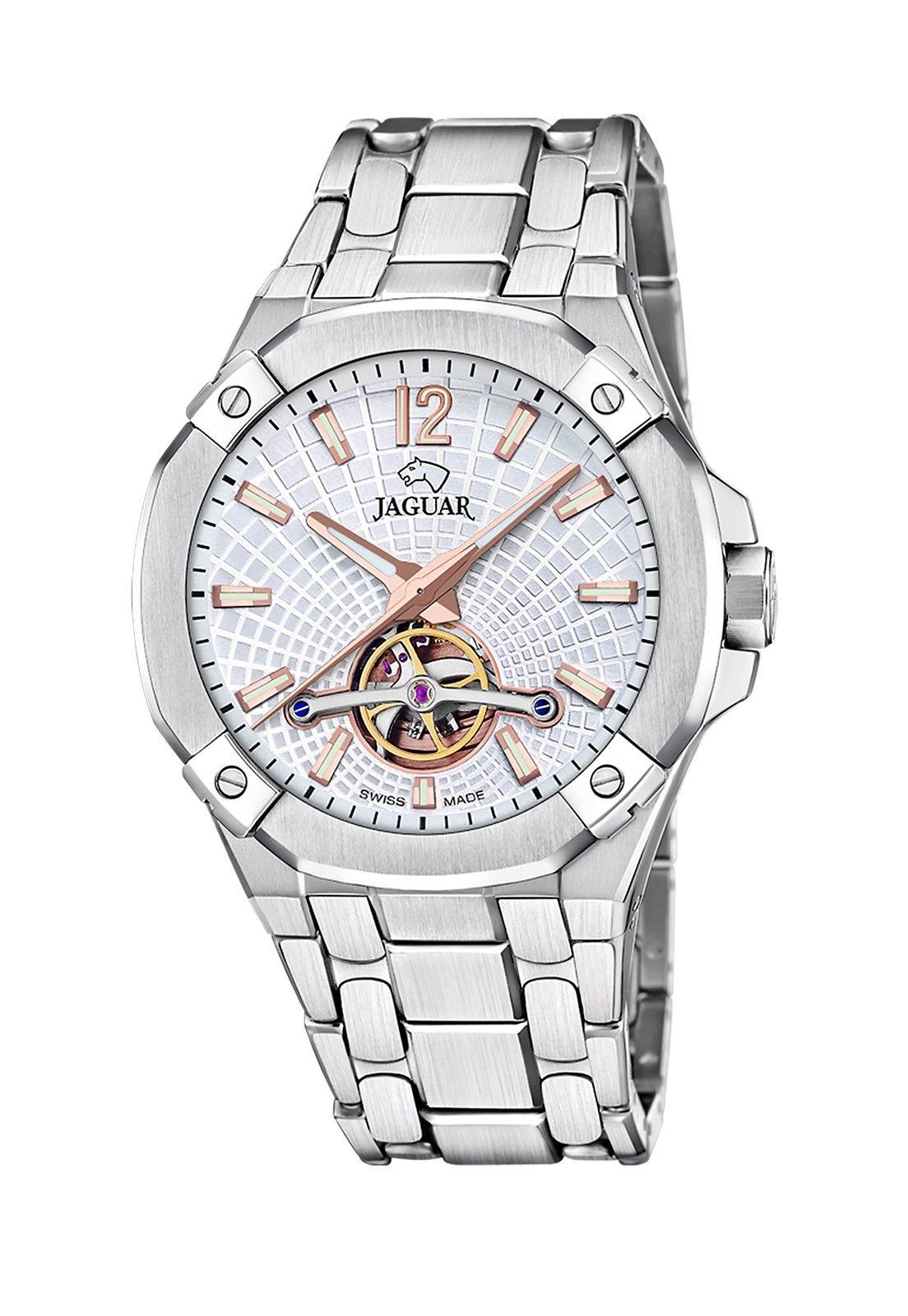 Reloj J1007/1 Jaguar Swiss Blanco Hombre Automático-0