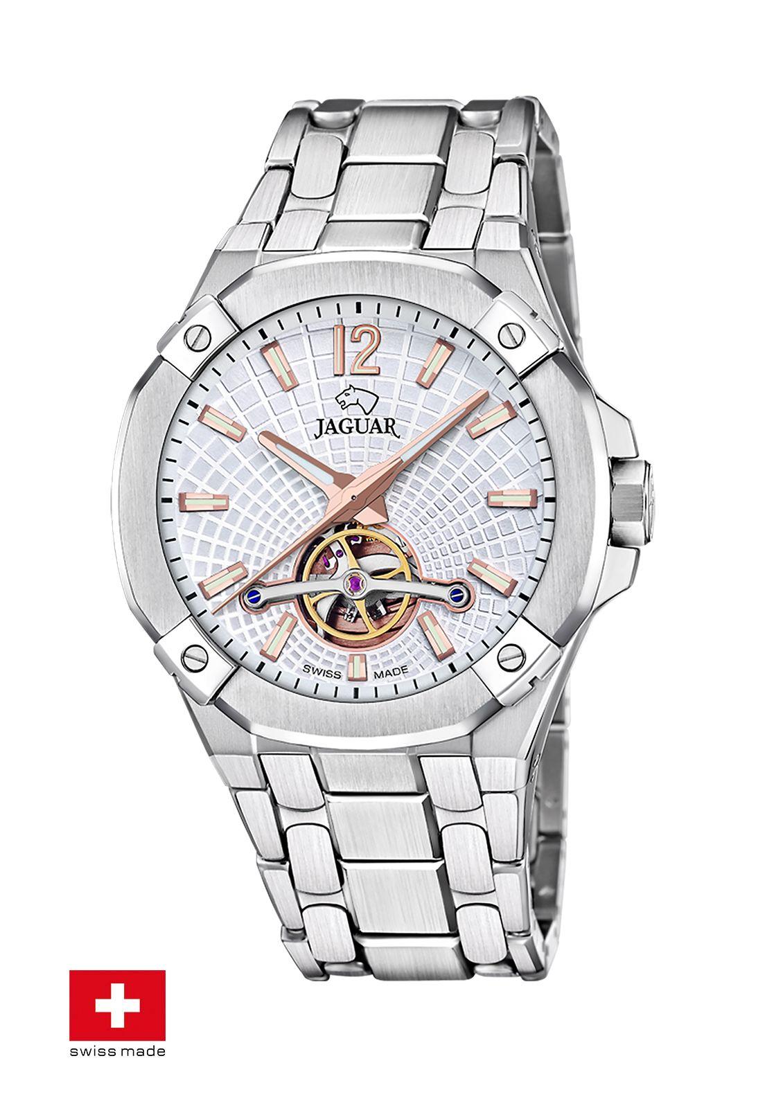 Reloj J1007/1 Jaguar Swiss Blanco Hombre Automático-1