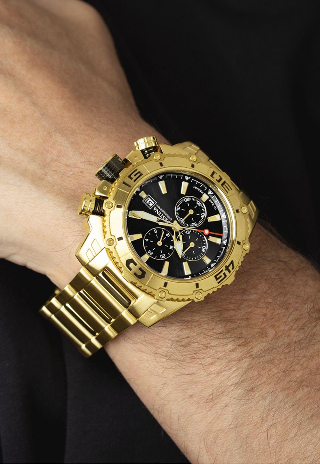 Reloj F20492/4 Festina Negro Hombre Timeless Chronograph-2