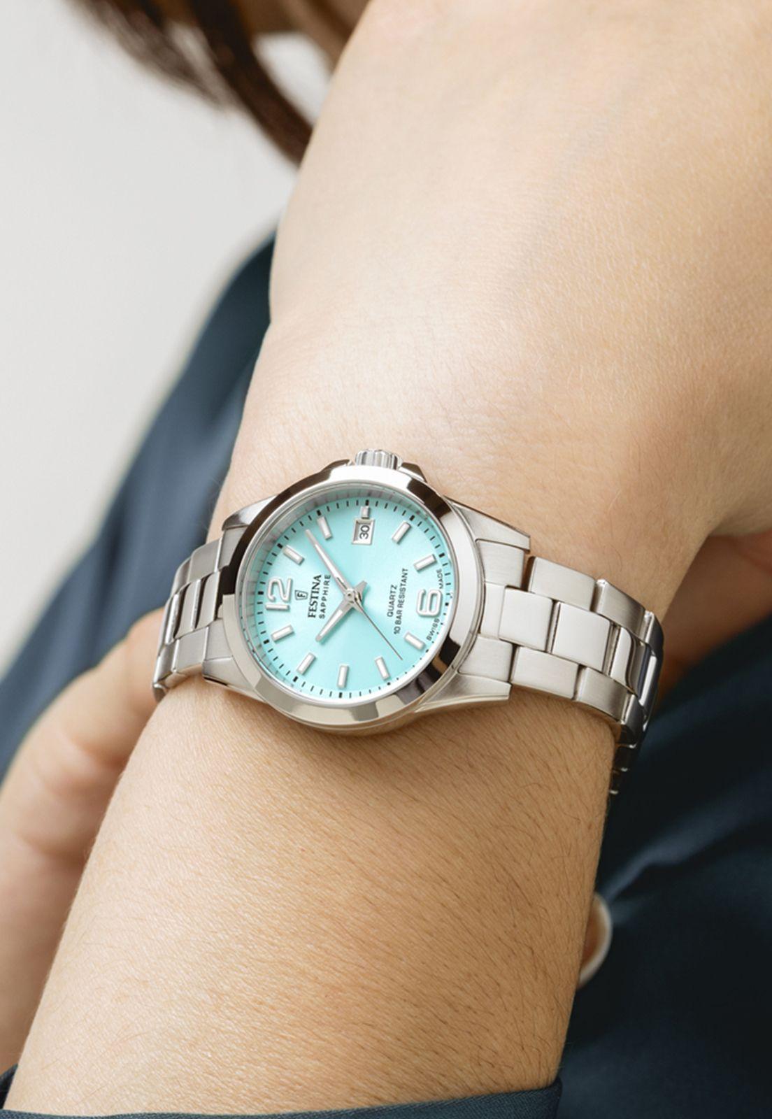 Reloj F20049/4 Festina Swiss Azul Mujer Acero Clasico-2