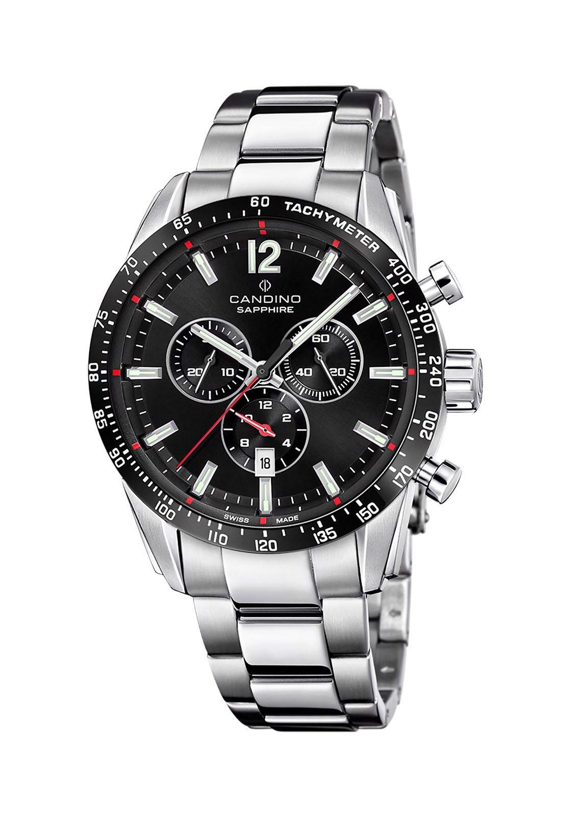 Reloj C4757/G Candino Swiss Negro Hombre Gents Classic-0
