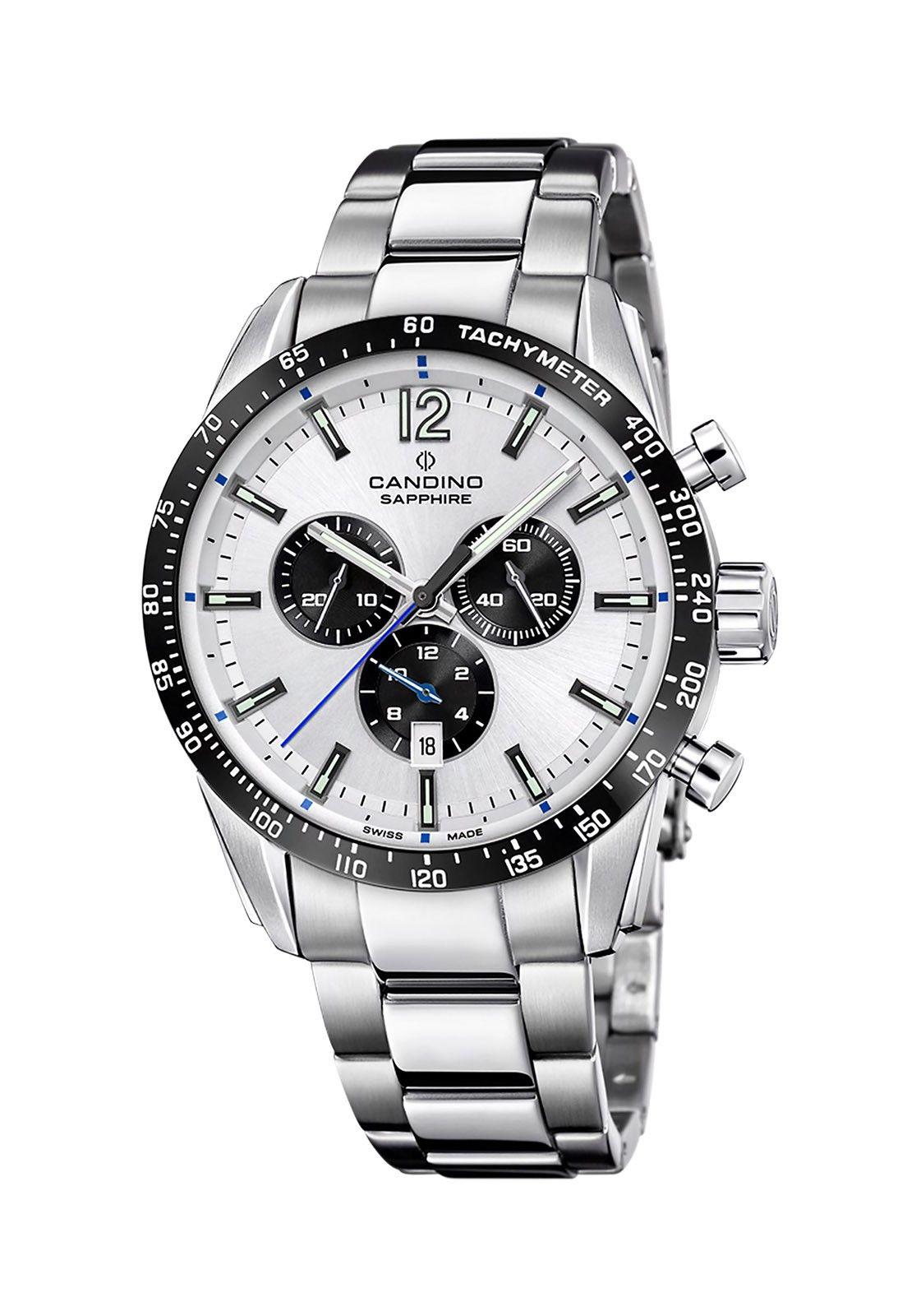 Reloj C4757/E Candino Swiss Blanco Hombre Gents Classic-0