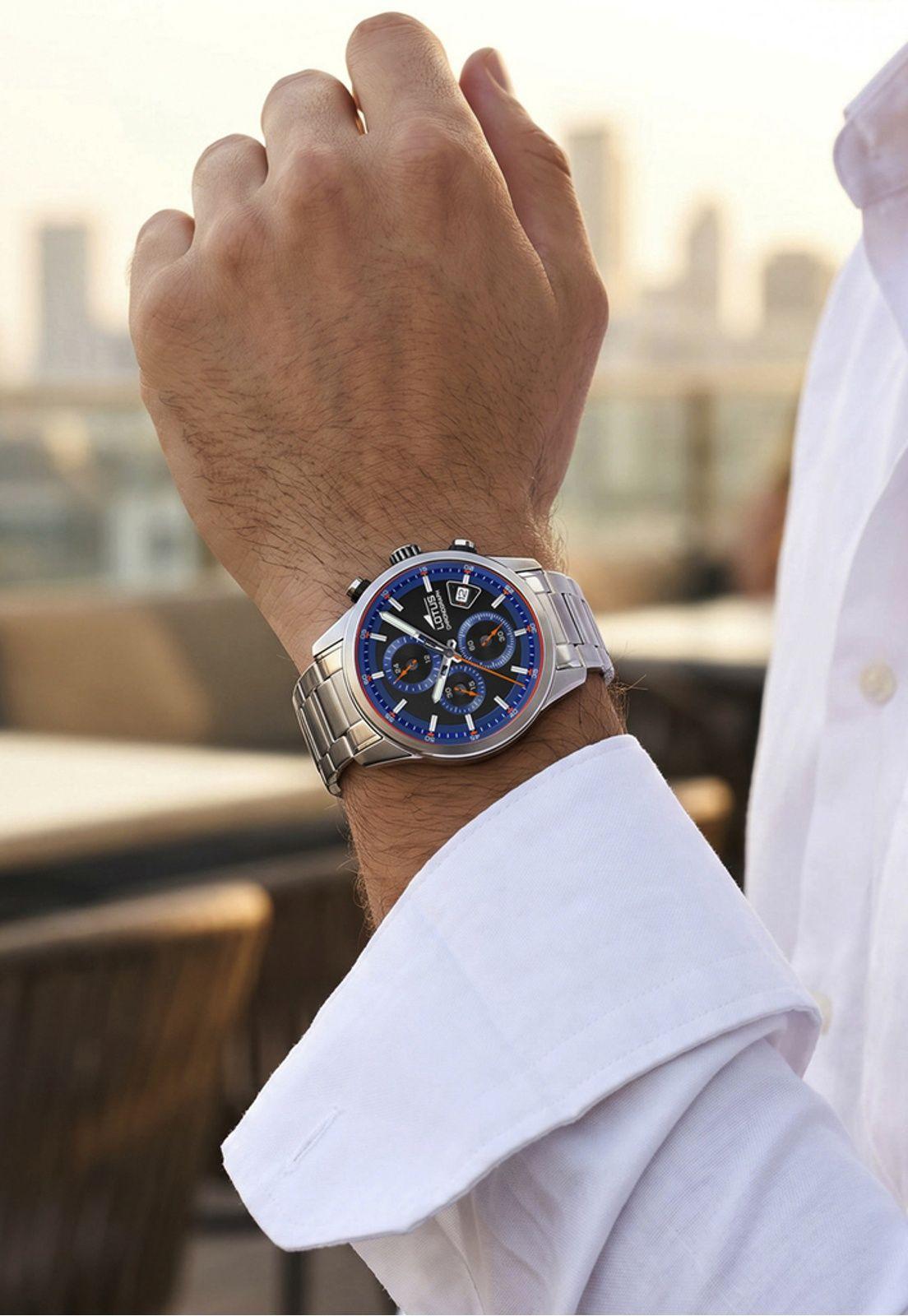 Reloj 19084/3 Lotus Hombre Plateado Pulse Collection-4