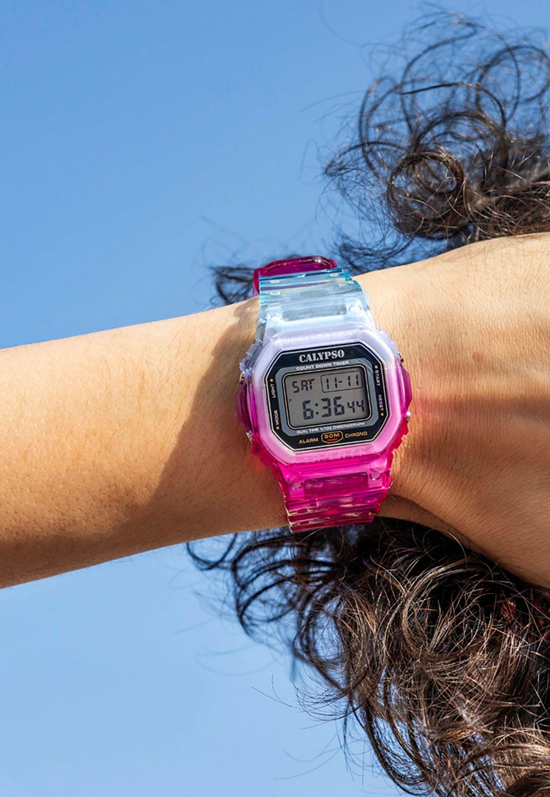 Reloj K5874/5 Calypso Lila Mujer Color Splash-1