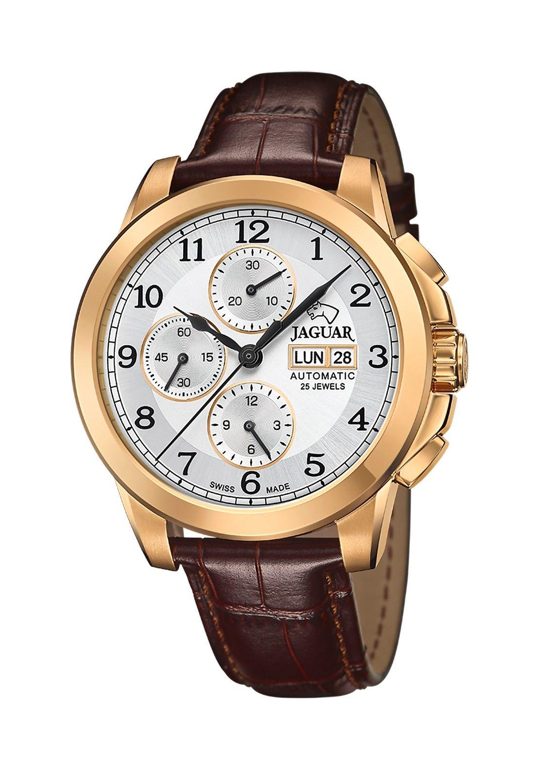 Reloj J977/1 Jaguar Plateado Hombre Automatico-0