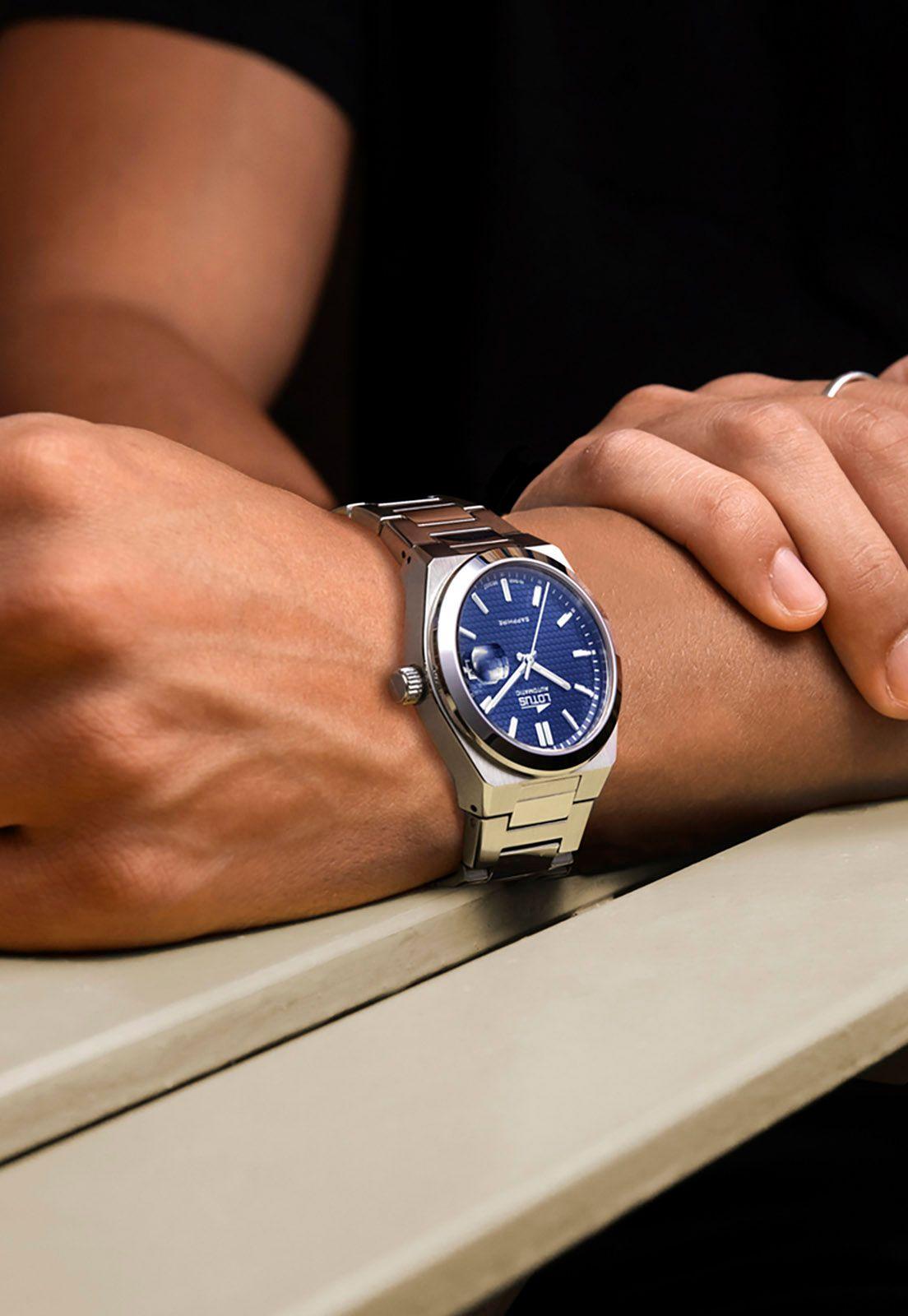 Reloj 18999/2 Lotus Azul Hombre Automático-2