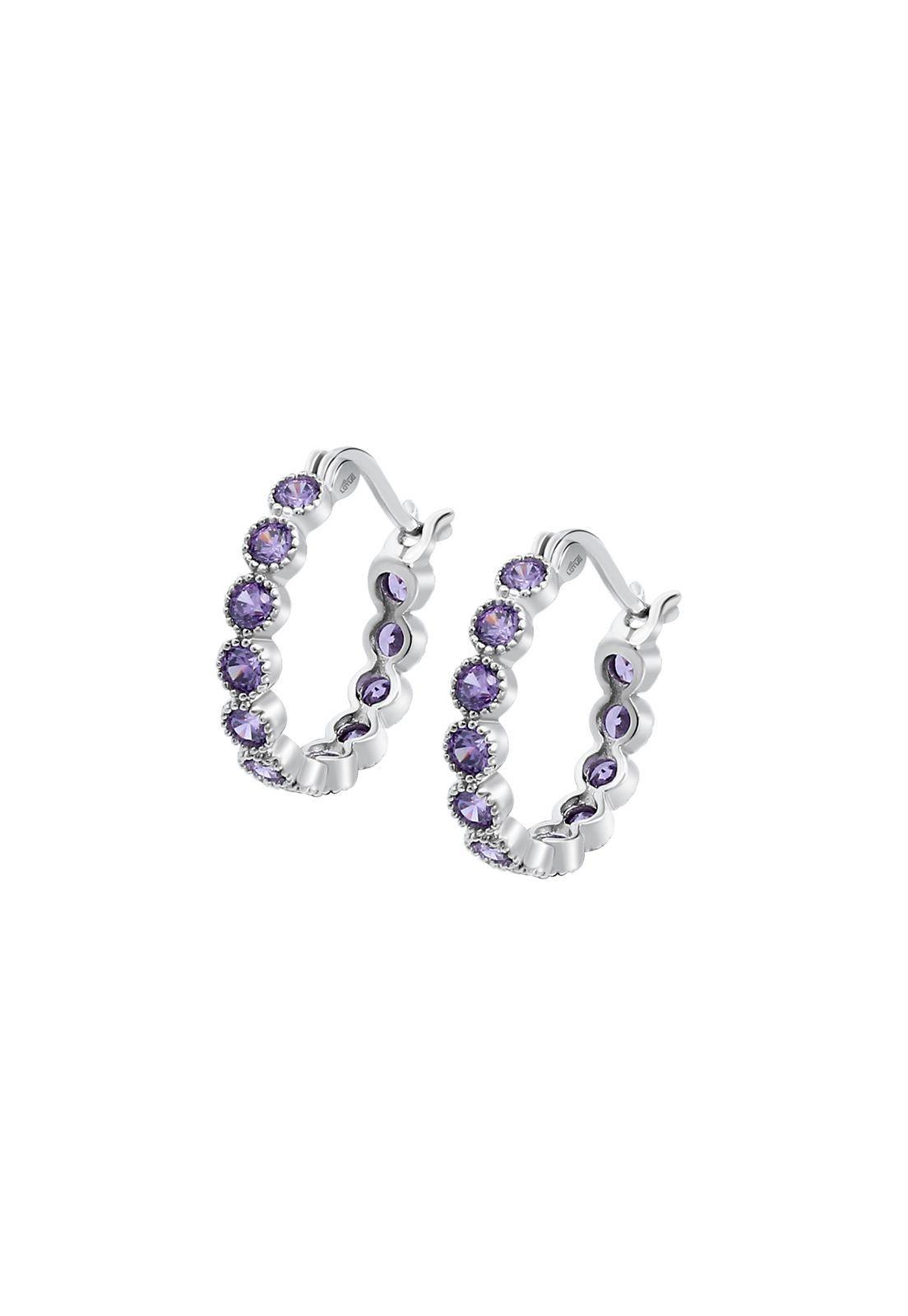 Aros Plata LP3561-4/2 Lotus Silver Mujer Leros-0