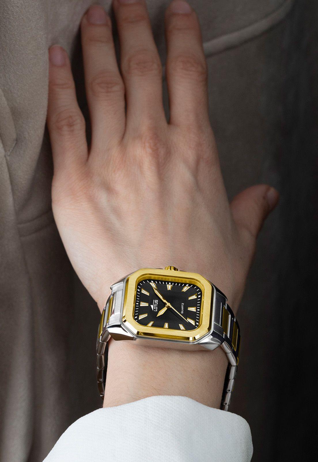Reloj 18969/3 Lotus Negro Mujer Crono Deportivo-2