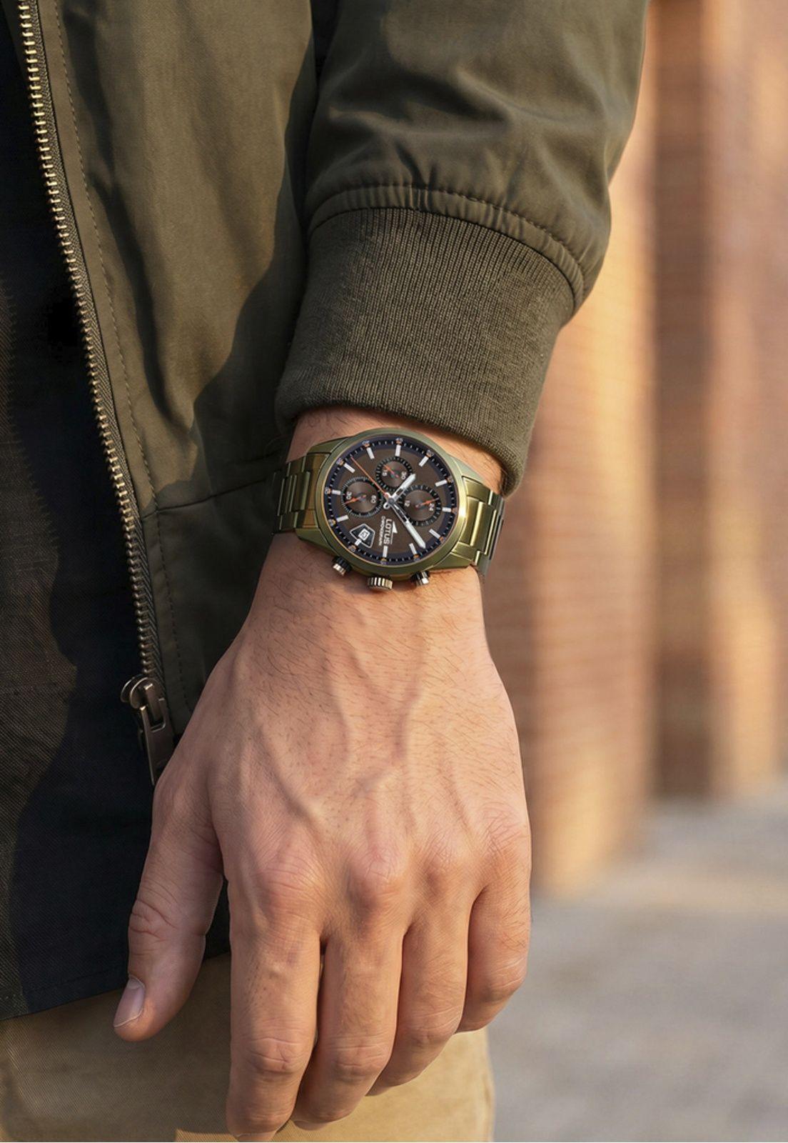 Reloj 19090/2 Lotus Hombre Verde Pulse Collection-4
