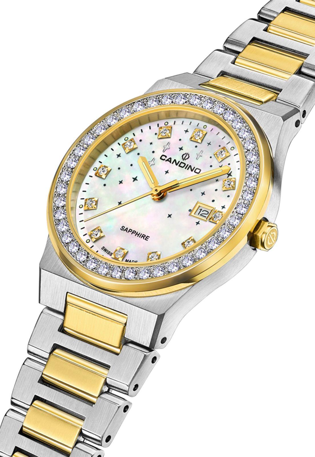 Reloj C4750/1 Candino Swiss Blanco Mujer Gents Sport-2