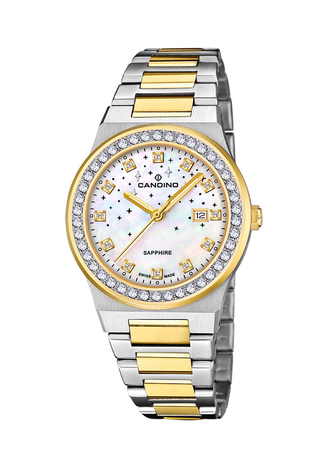 Reloj C4750/1 Candino Swiss Blanco Mujer Gents Sport-0